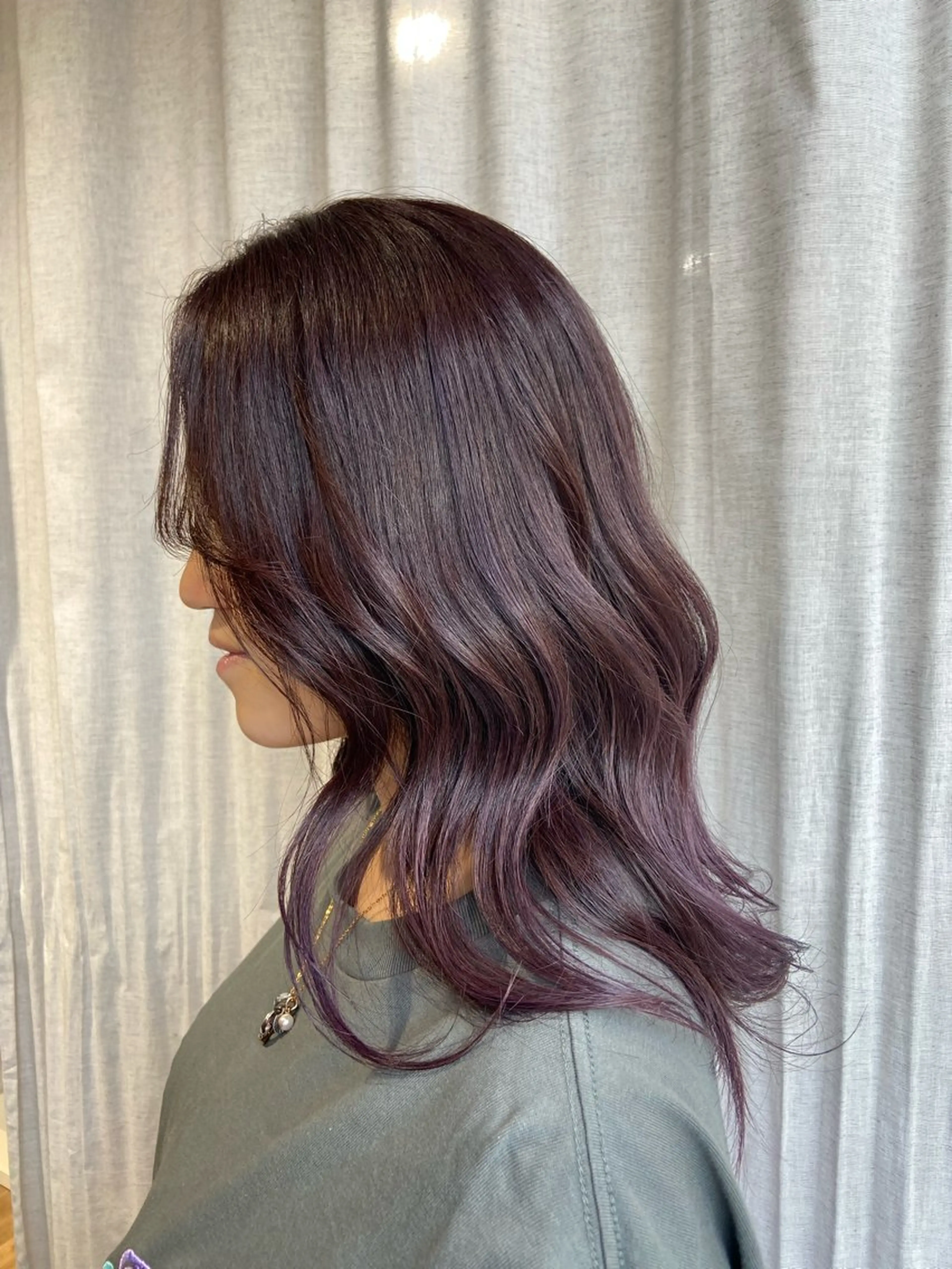 ミディアム カラー ブリーチ なかまみさと 🌼極上ヘッドスパのヘアスタイル