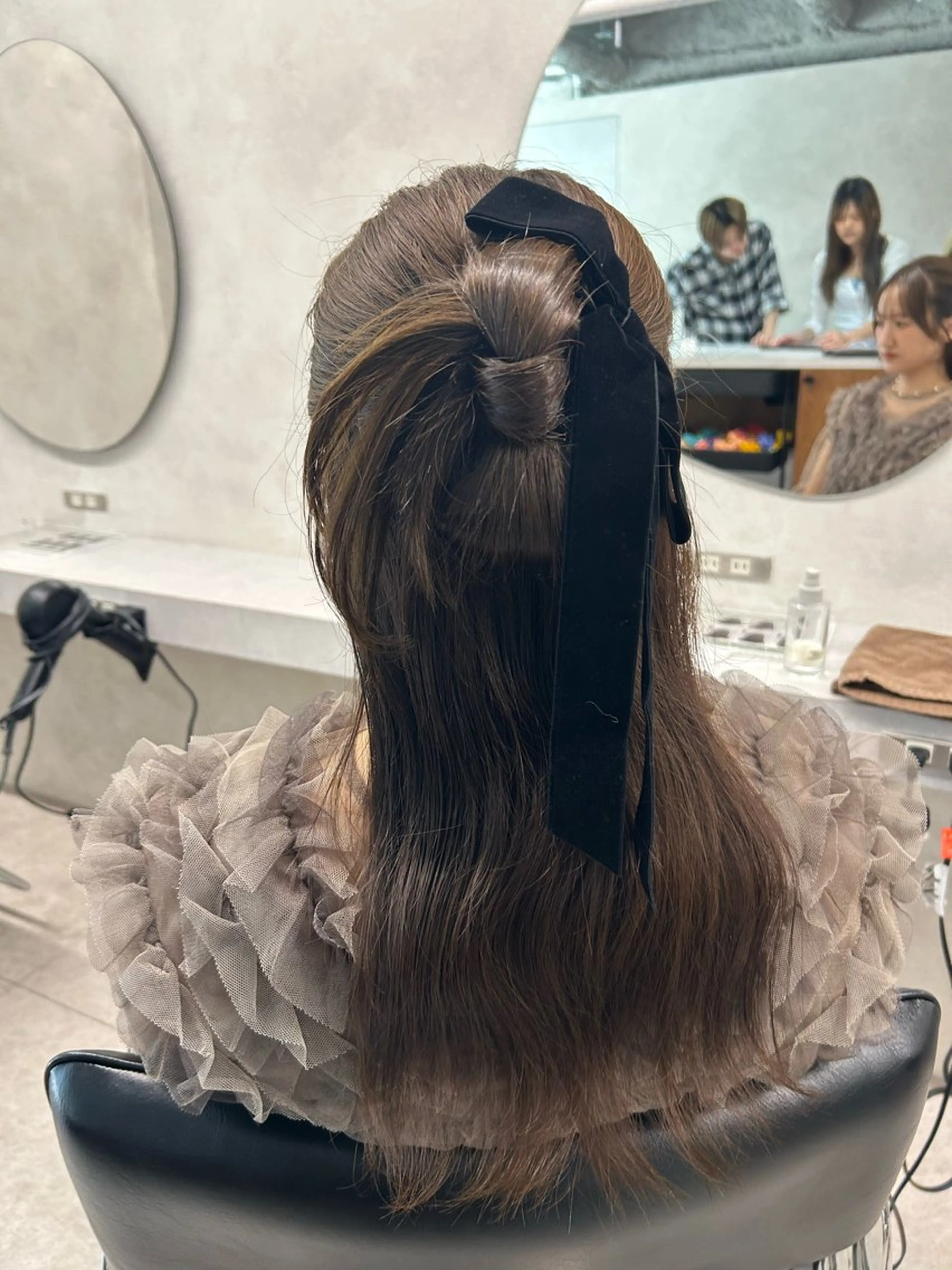 ロング ヘアアレンジ ヘアセット 🌷HARU 暖色/ヘアセット🫧のヘアスタイル