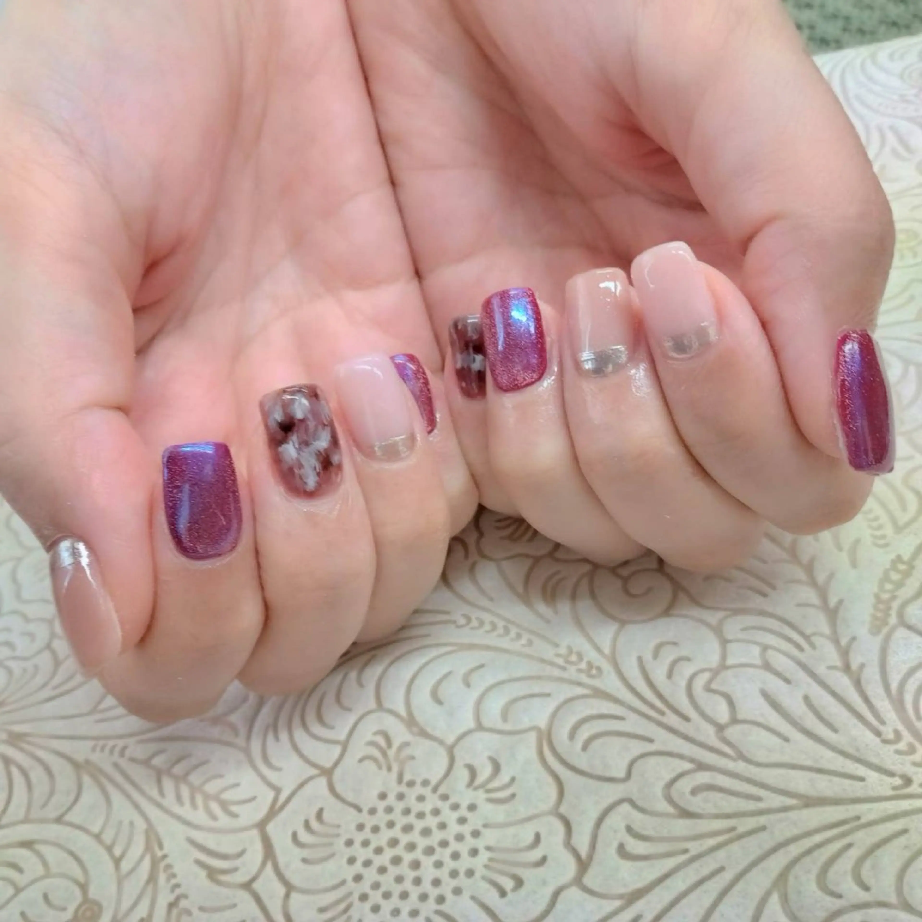 ネイル フラワーネイル precious nail room所属・precious nail roomのネイルデザイン