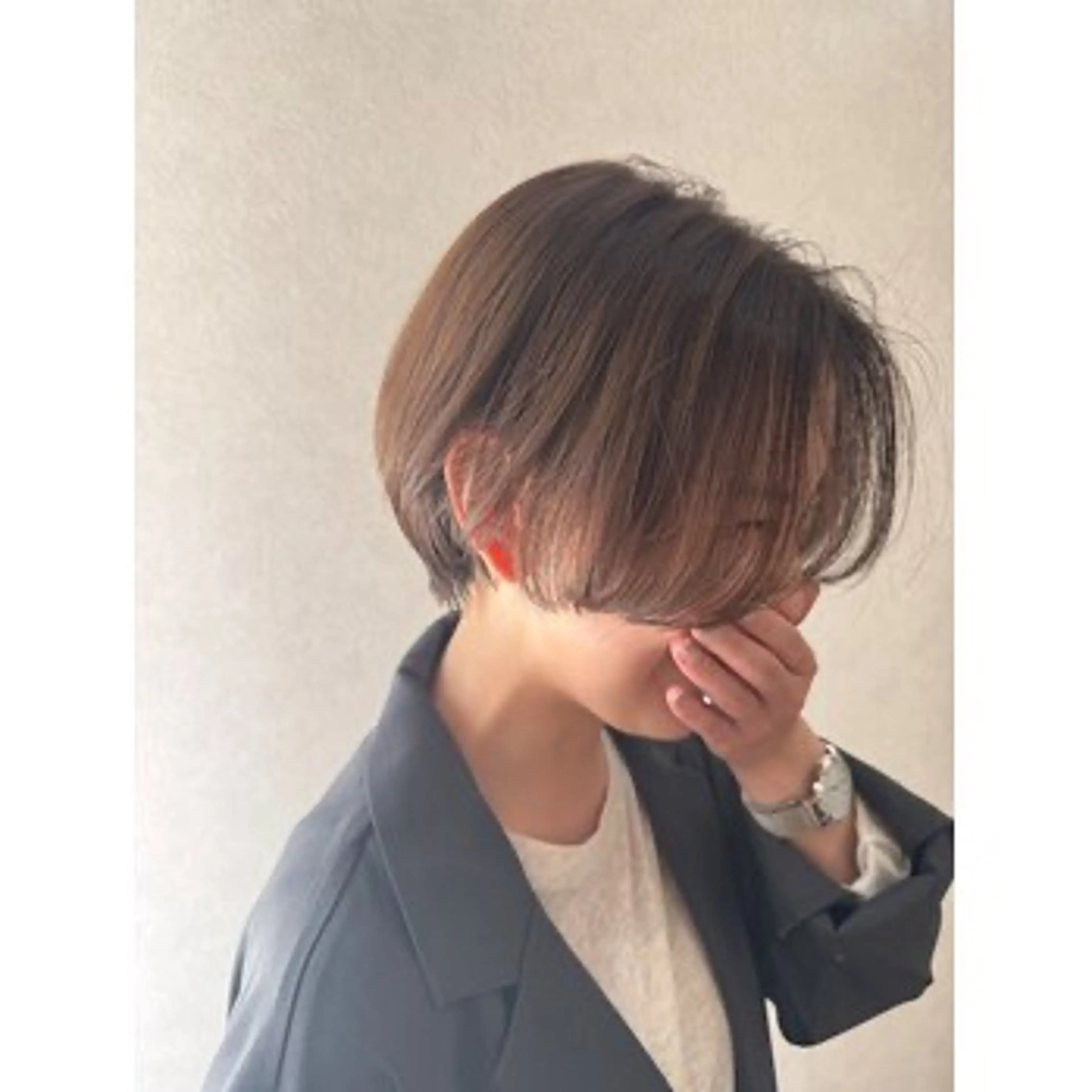 カラー ブラウンカラー ヘアカラー en,【エン】所属・en,透明感カラー/ 艶カラー/木谷友哉のヘアスタイル