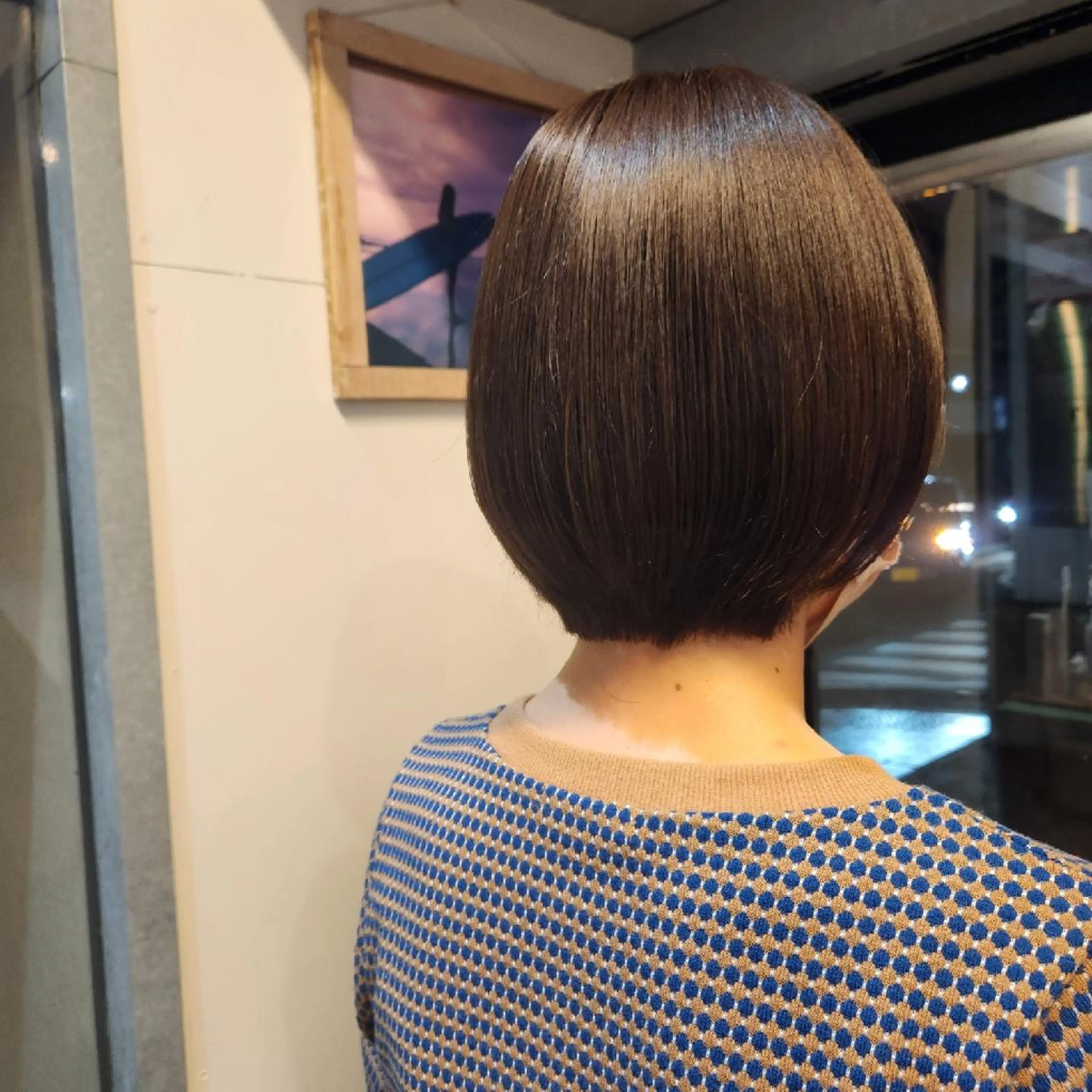 ショート カラー 透明感カラー ユウナ/眉ワックス /メンズカットモデルのヘアスタイル