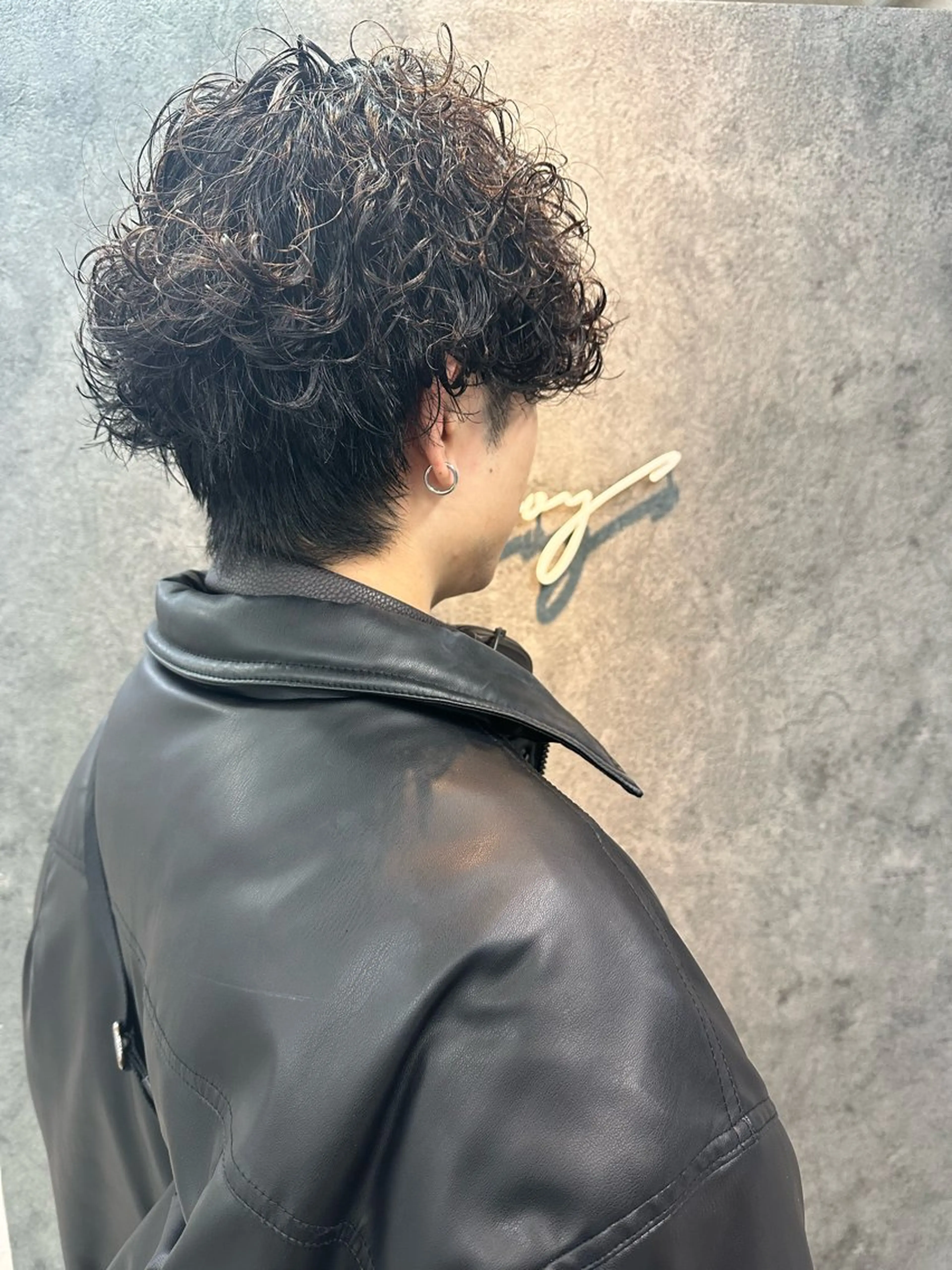 パーマ メンズ Noyヨシモト ヒロトのヘアスタイル