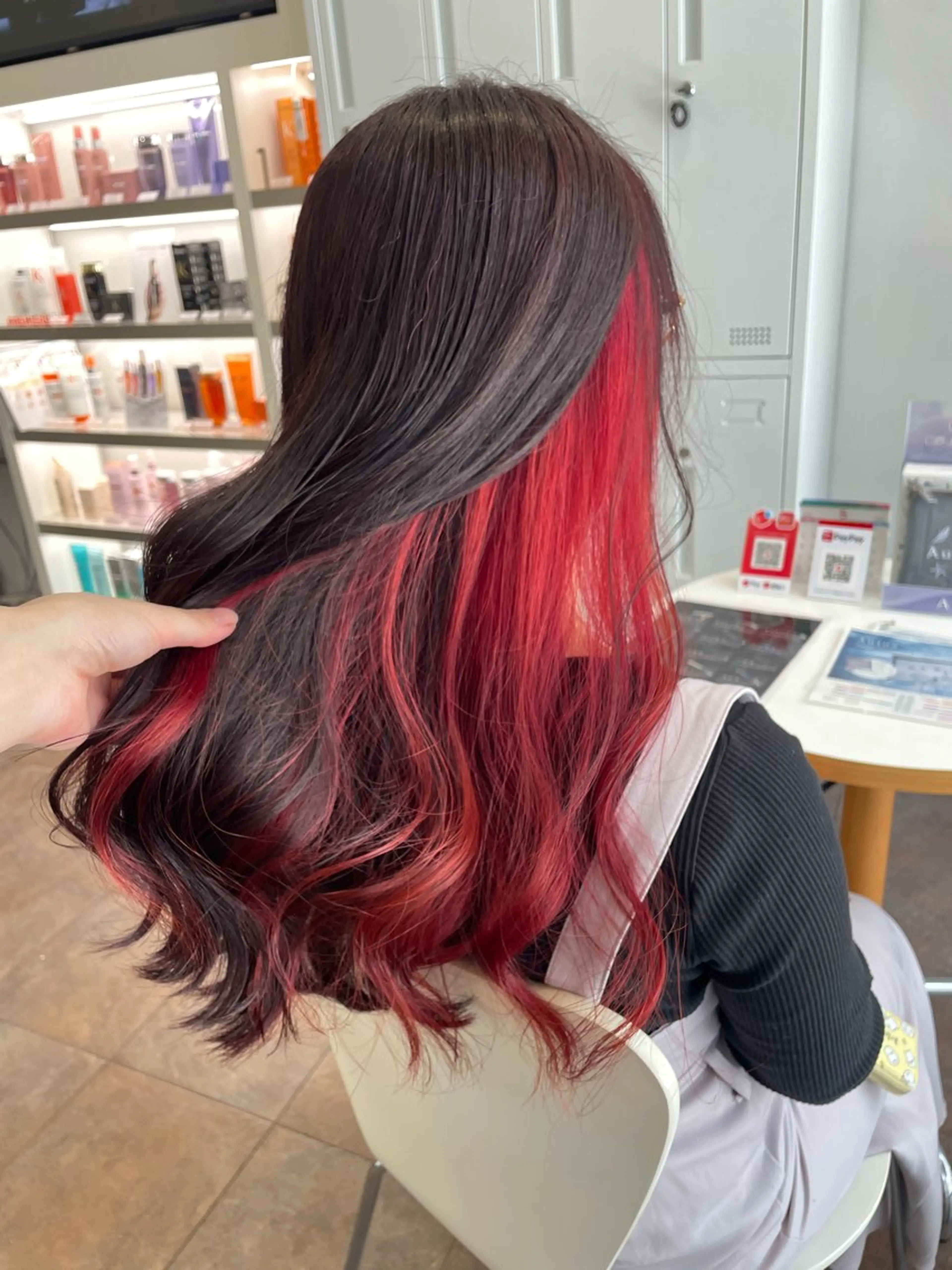 ロング カラー カット ヘアカラー トリートメント ナチュラルカラー 児玉優香のヘアスタイル