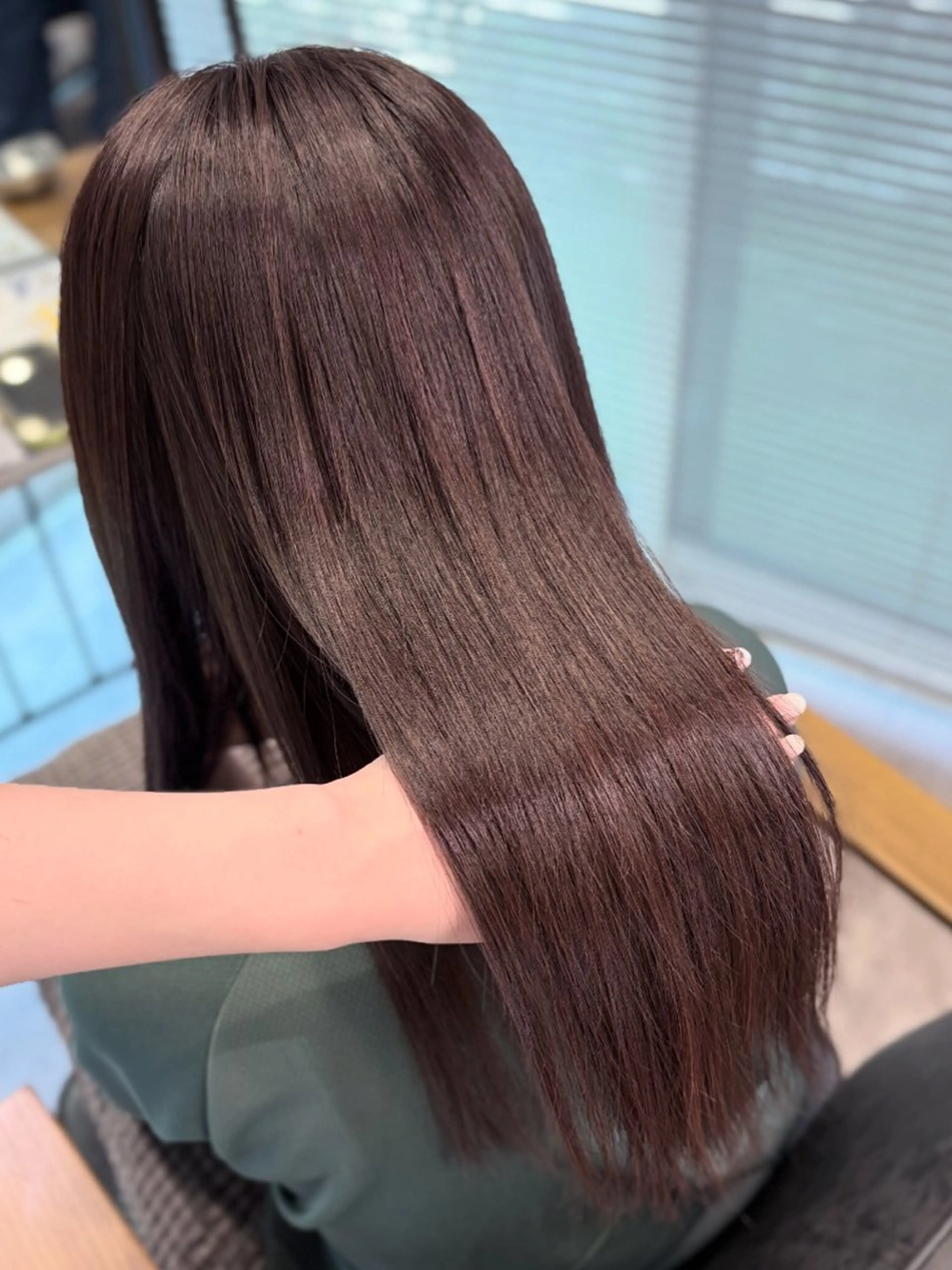 ロング パーマ 縮毛矯正 カットモデル✂️ ゆうかのヘアスタイル