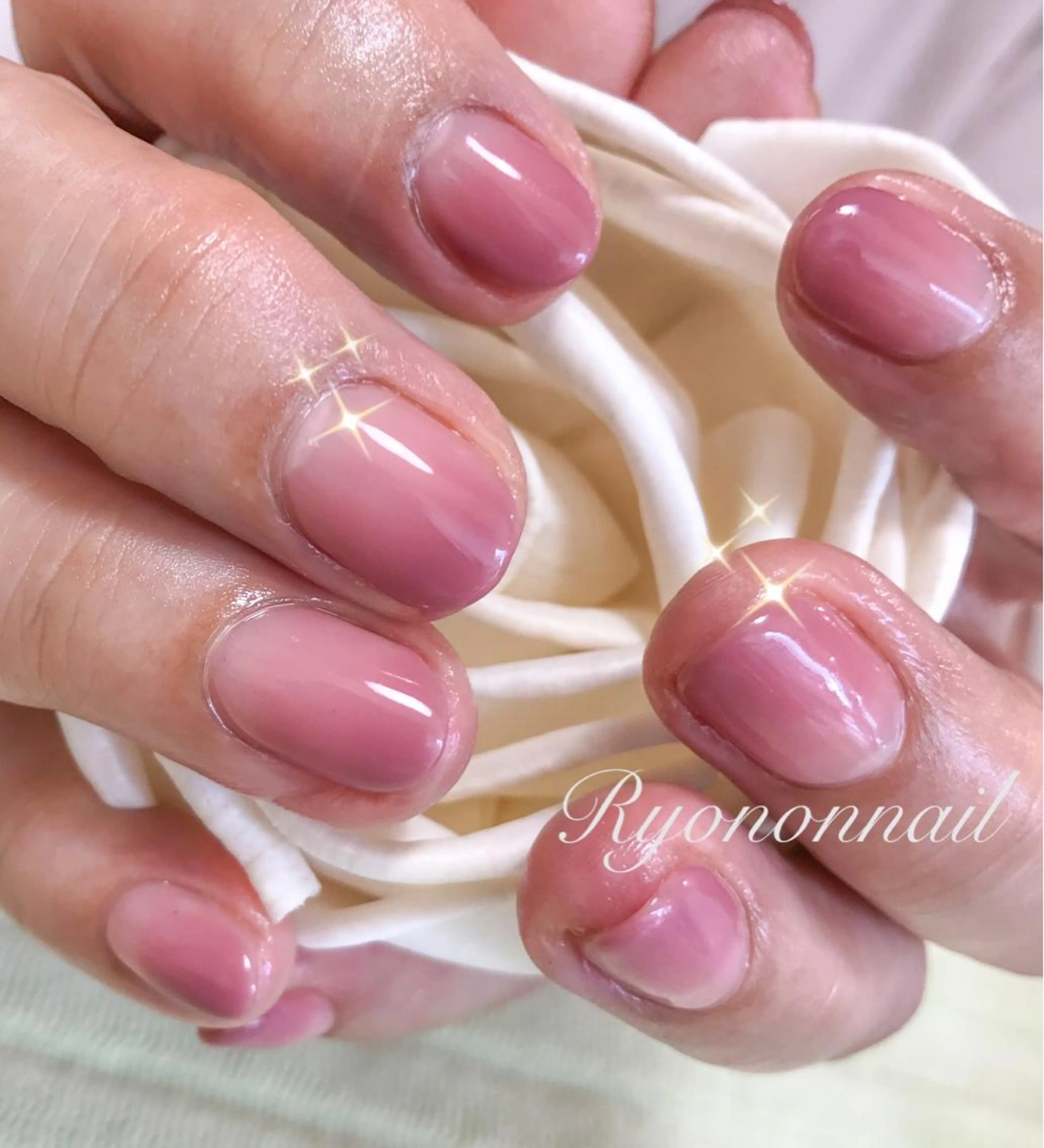 ネイル シンプルネイル Ryononnail 上谷典子のネイルデザイン