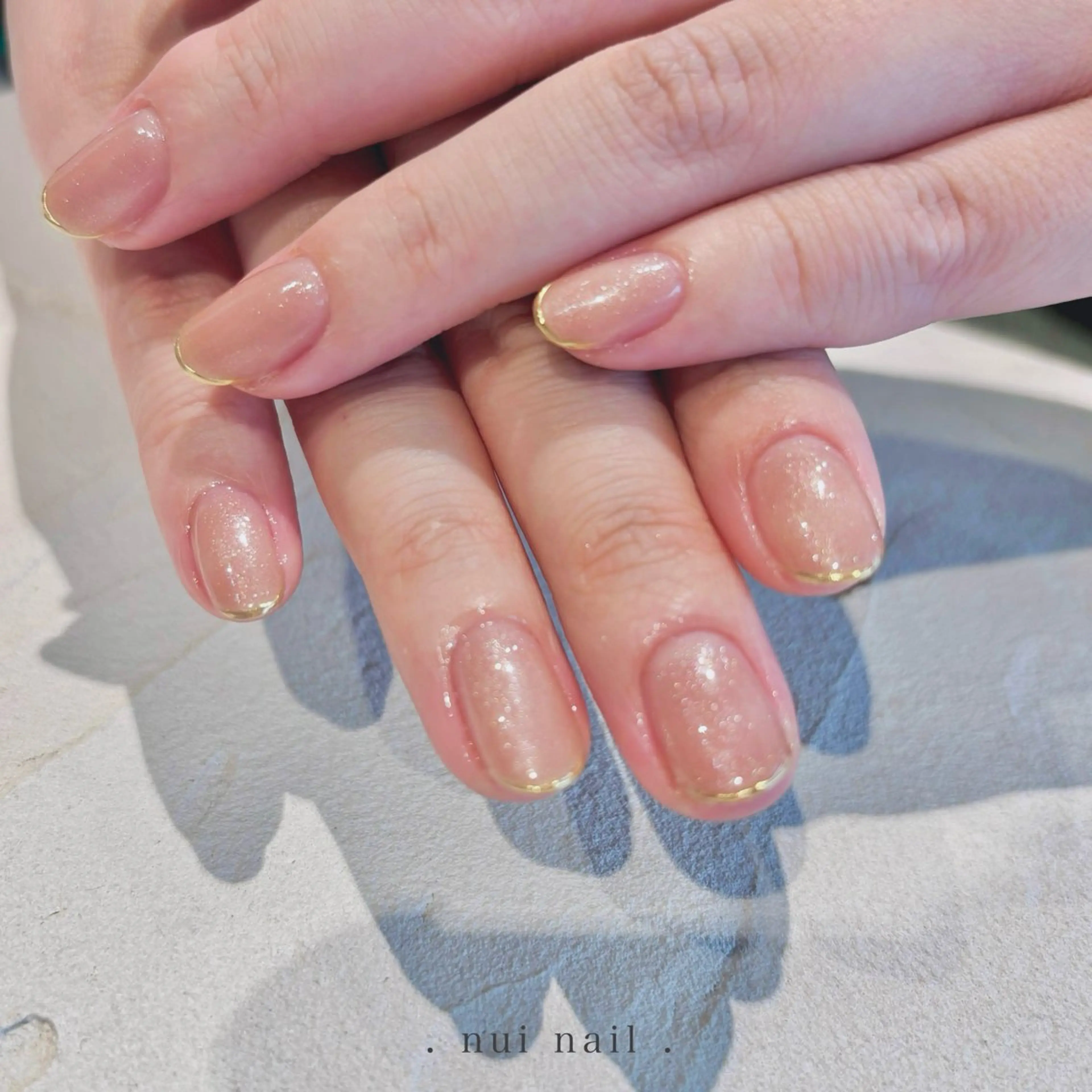 ネイル ミラーネイル ハンドネイル nui nailのネイルデザイン