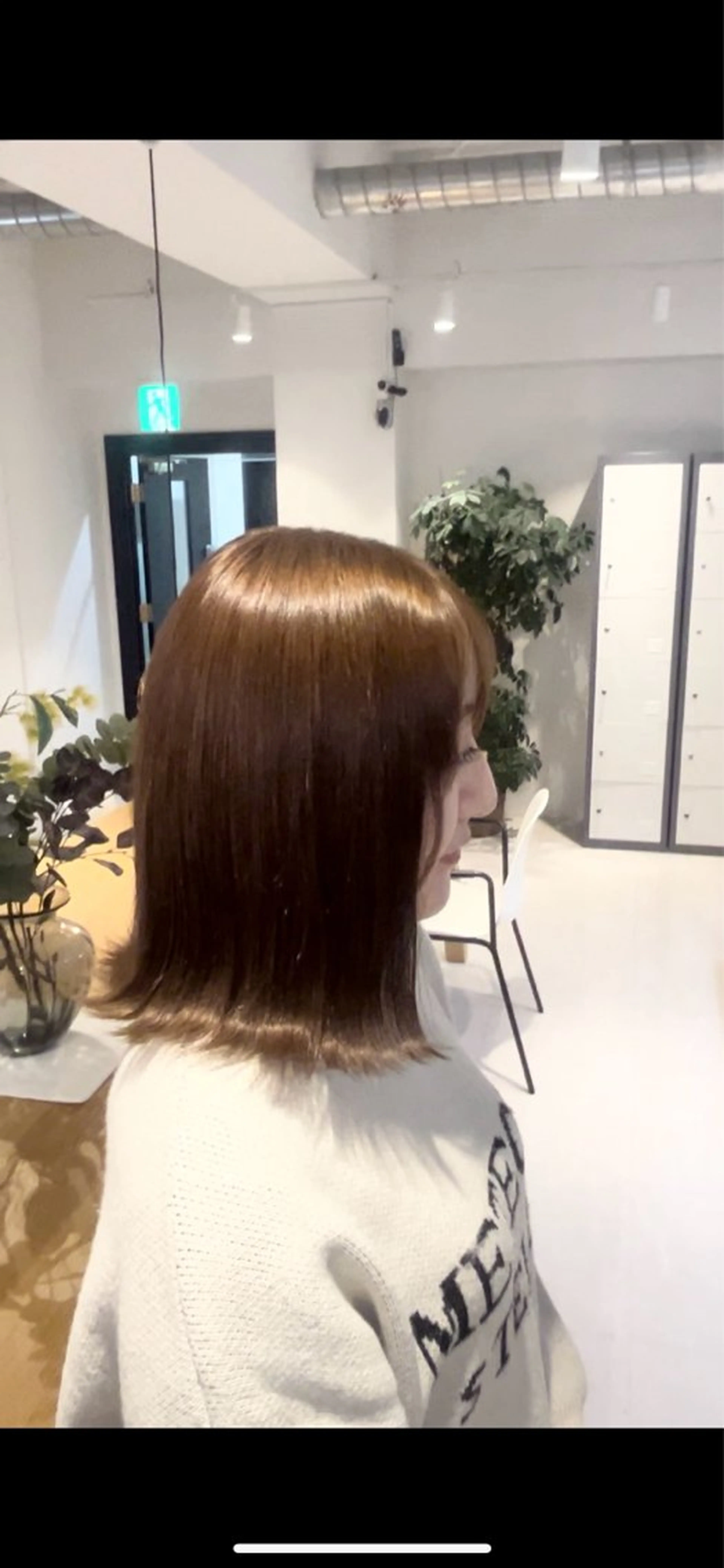 カラー ベージュカラー オリーブベージュ ニトウ レイナ🌺🌴🐠のヘアスタイル