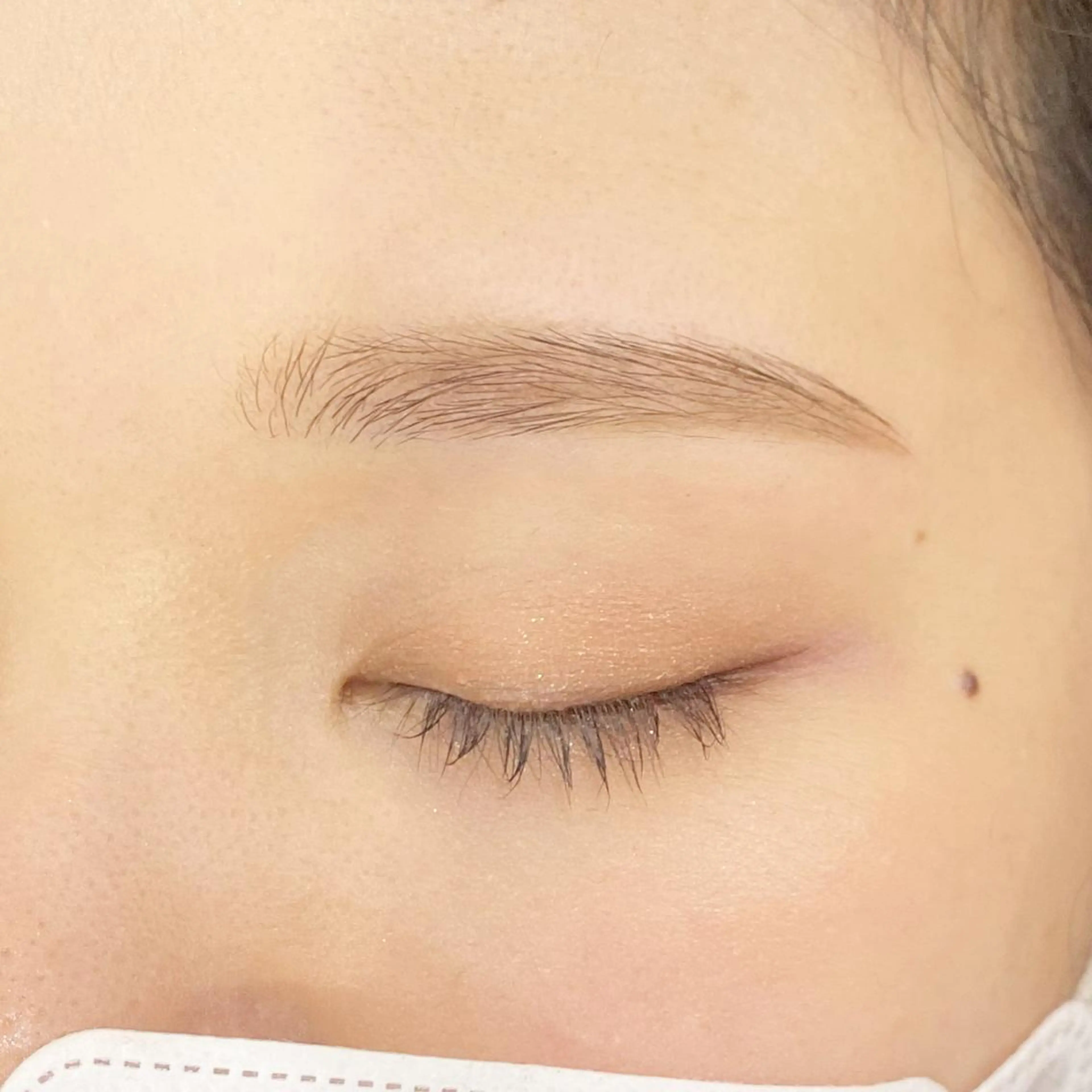 ロング カラー パーマ ヘアアレンジ マツエク・マツパ アイブロウ elblink risaのマツエク・マツパデザイン