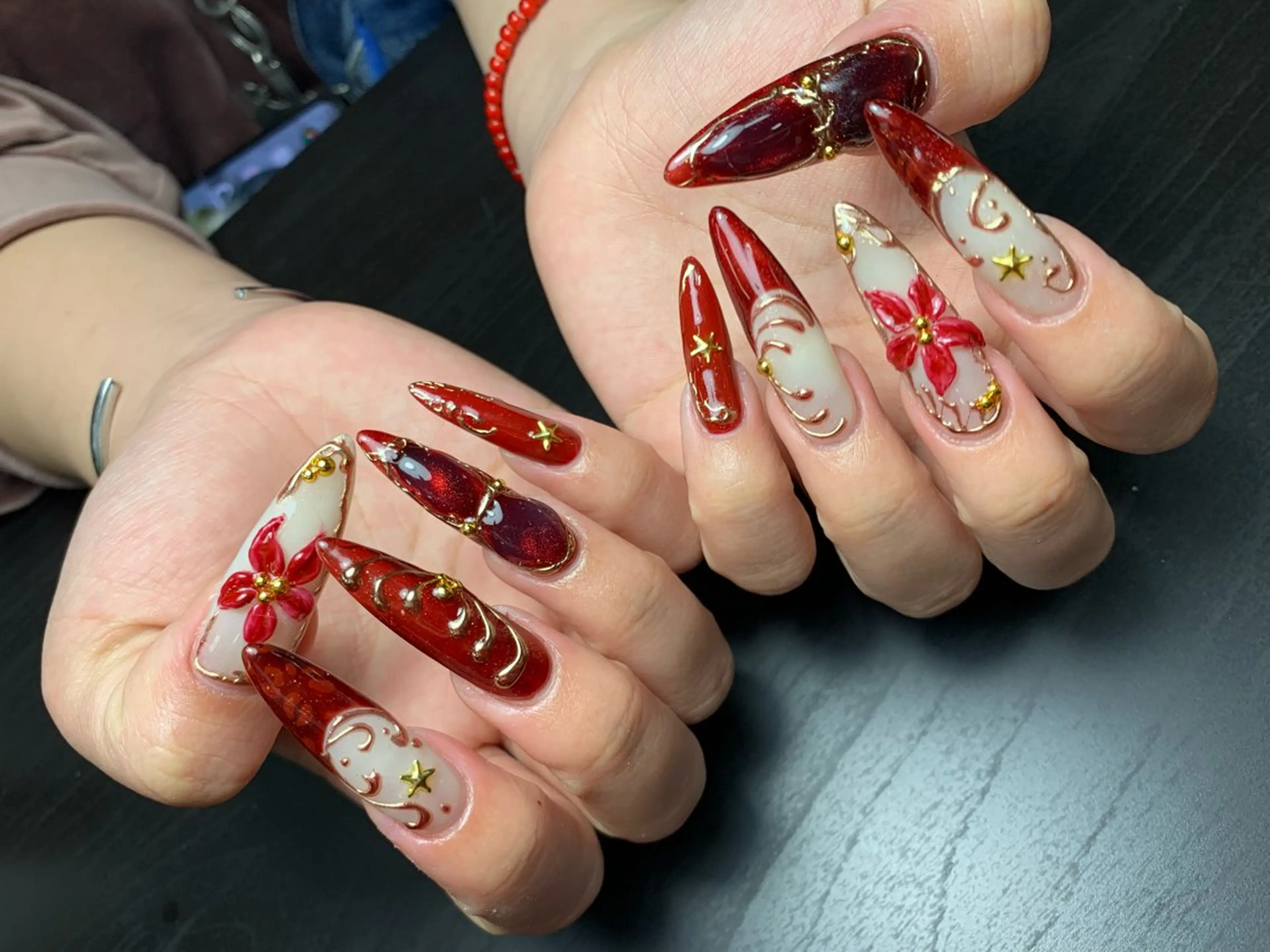 ネイル 持ち込み ネイルチップ ハンドネイル SORA ANA.CHUOのネイルデザイン