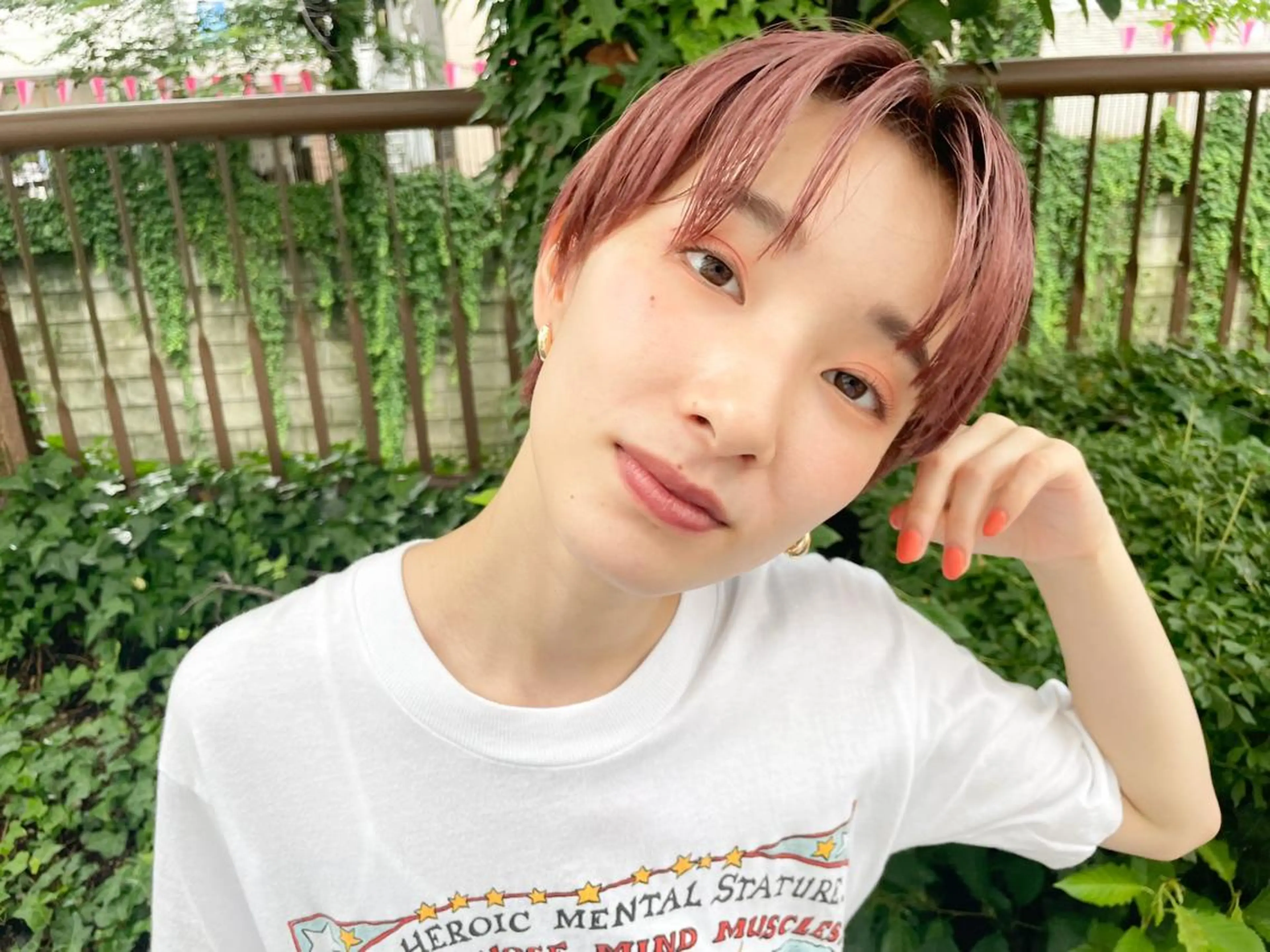 セミロング カラー パーマ ショートボブ セミロングパーマ アディクシーカラー ブリーチ ケアブリーチ カット ヘアカラー トリートメント CEINE OURのヘアスタイル