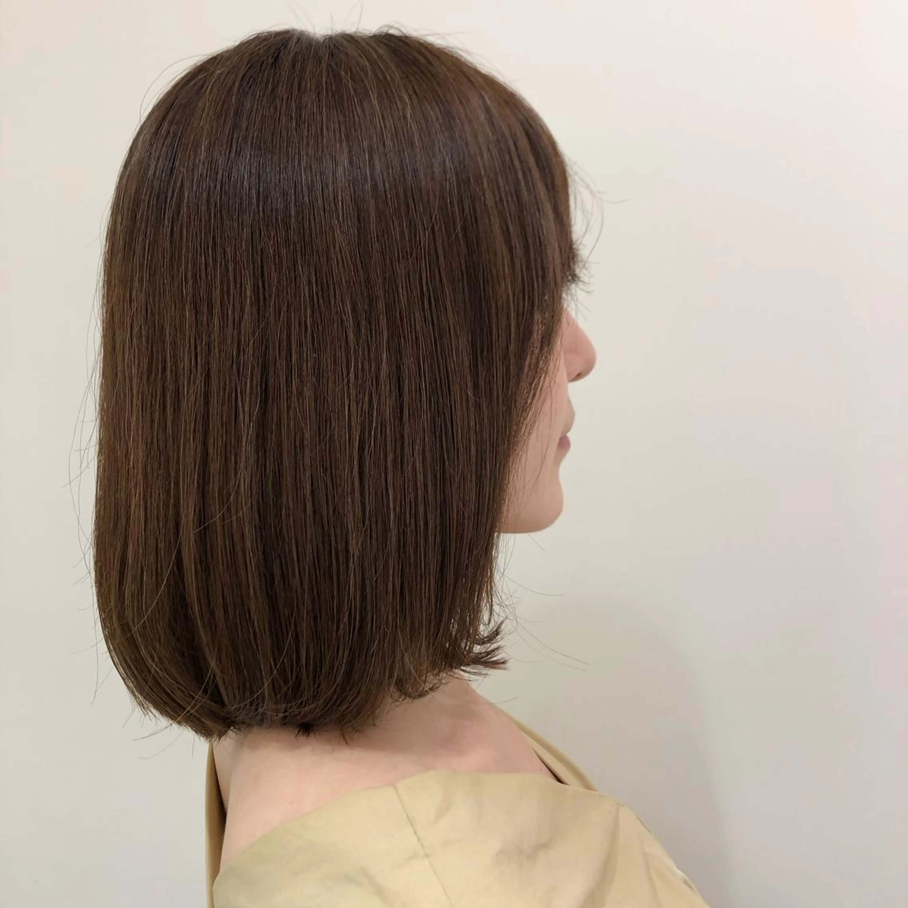 ミディアム カラー 【髪質改善】 梅田　聡のヘアスタイル