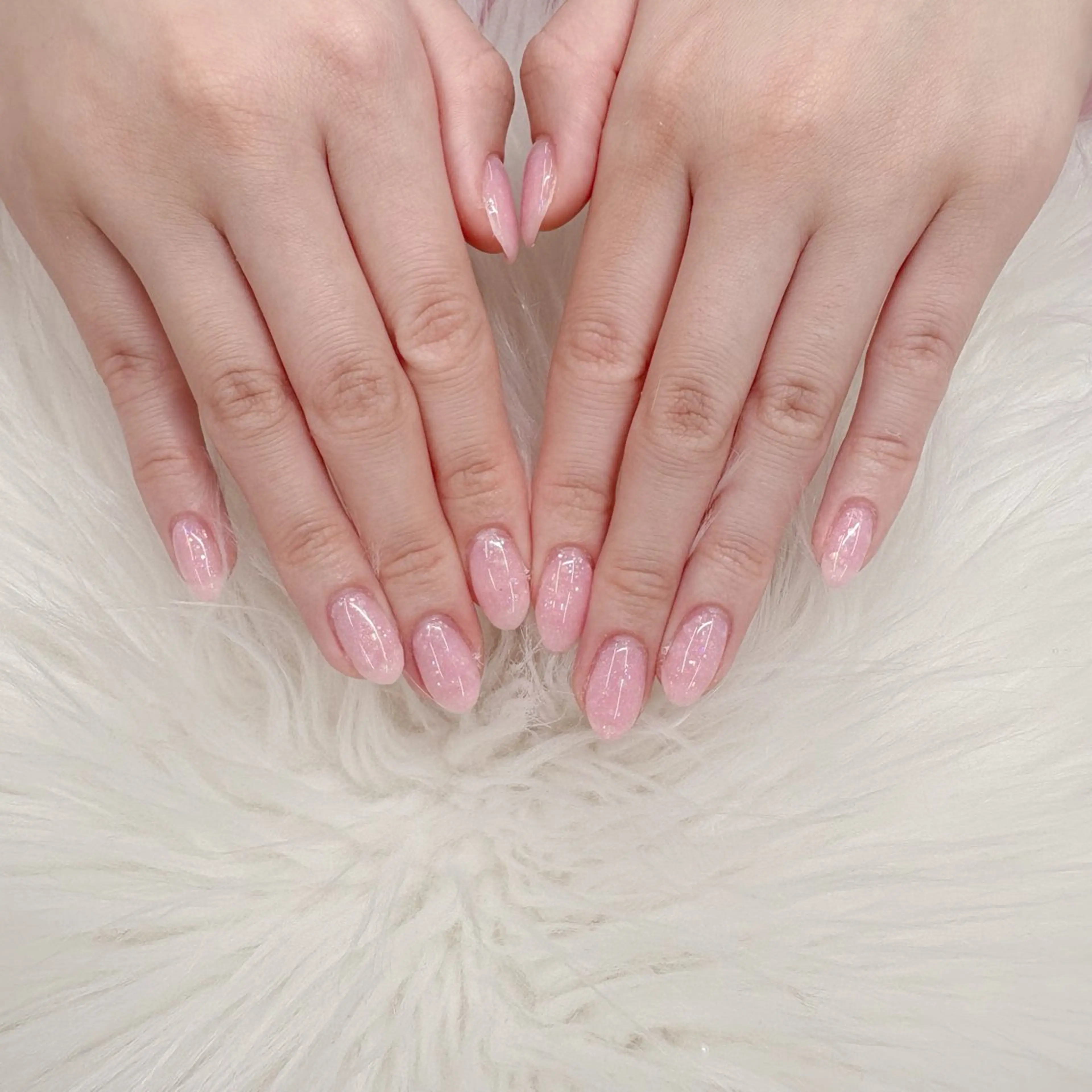 ネイル ホログラムネイル ラメ(グリッター) ハンドネイル エリクサーネイル池袋 大谷のネイルデザイン