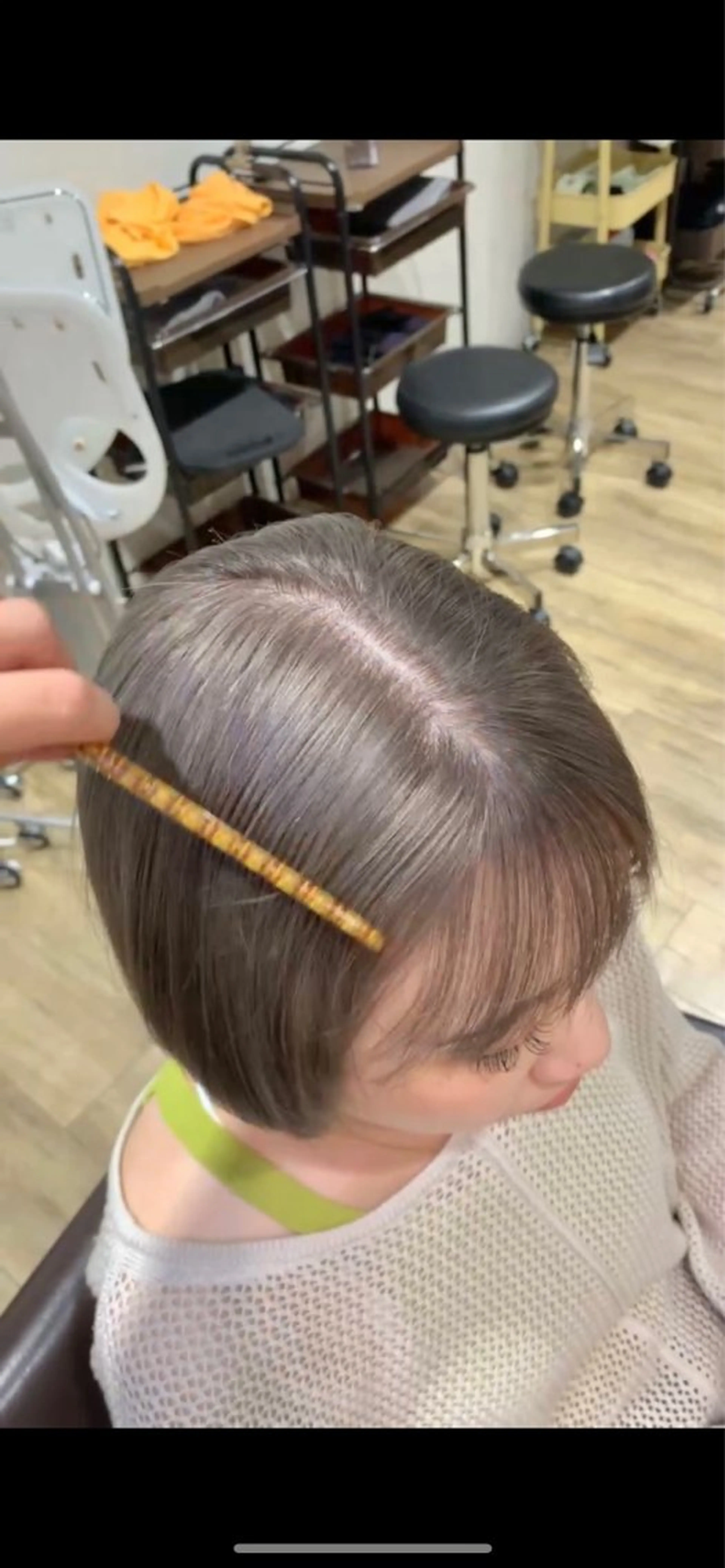 ショート 前田 菜奈子のヘアスタイル