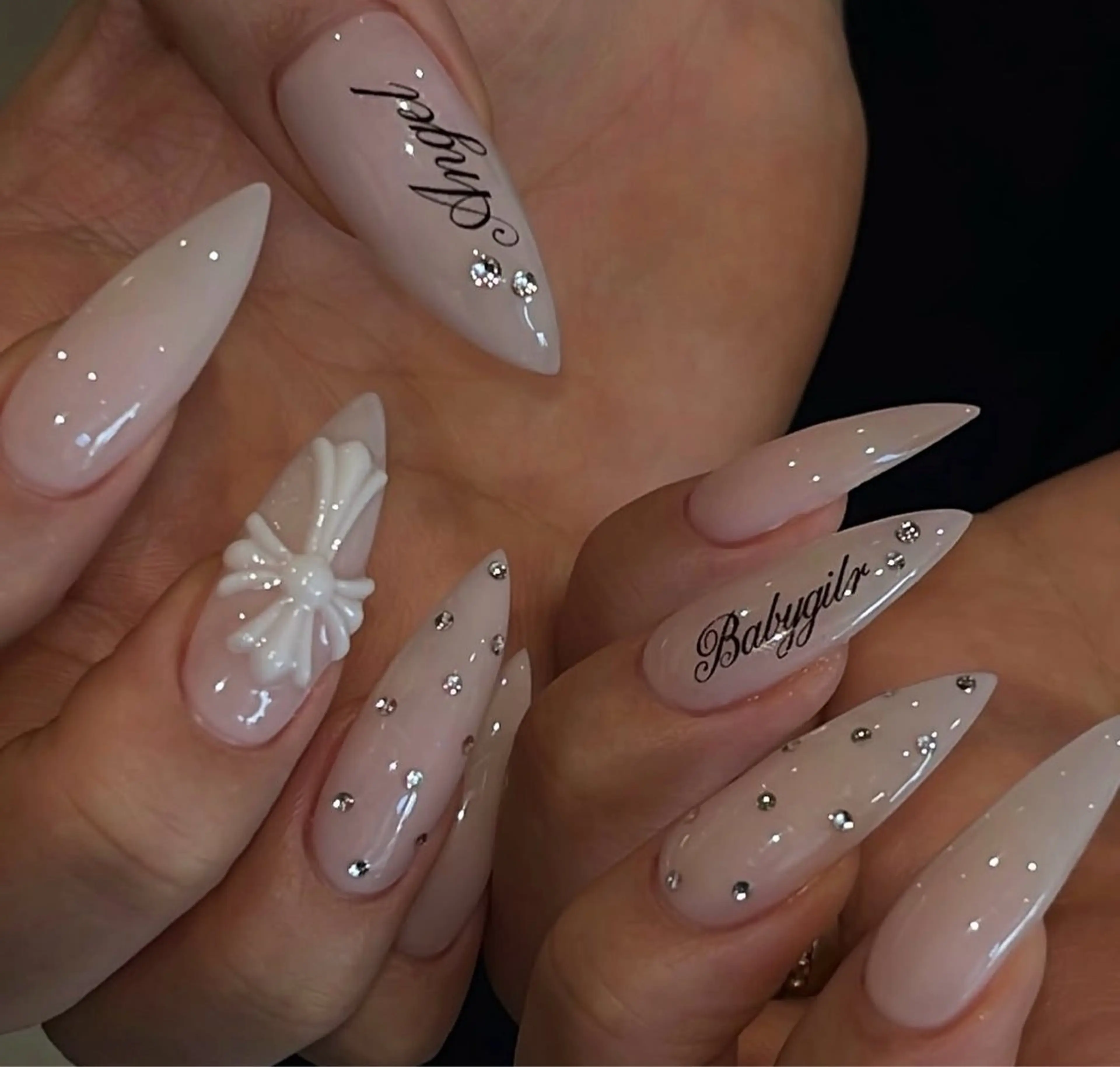 ネイル ハンドネイル GreenNail salonパラジェルのネイルデザイン