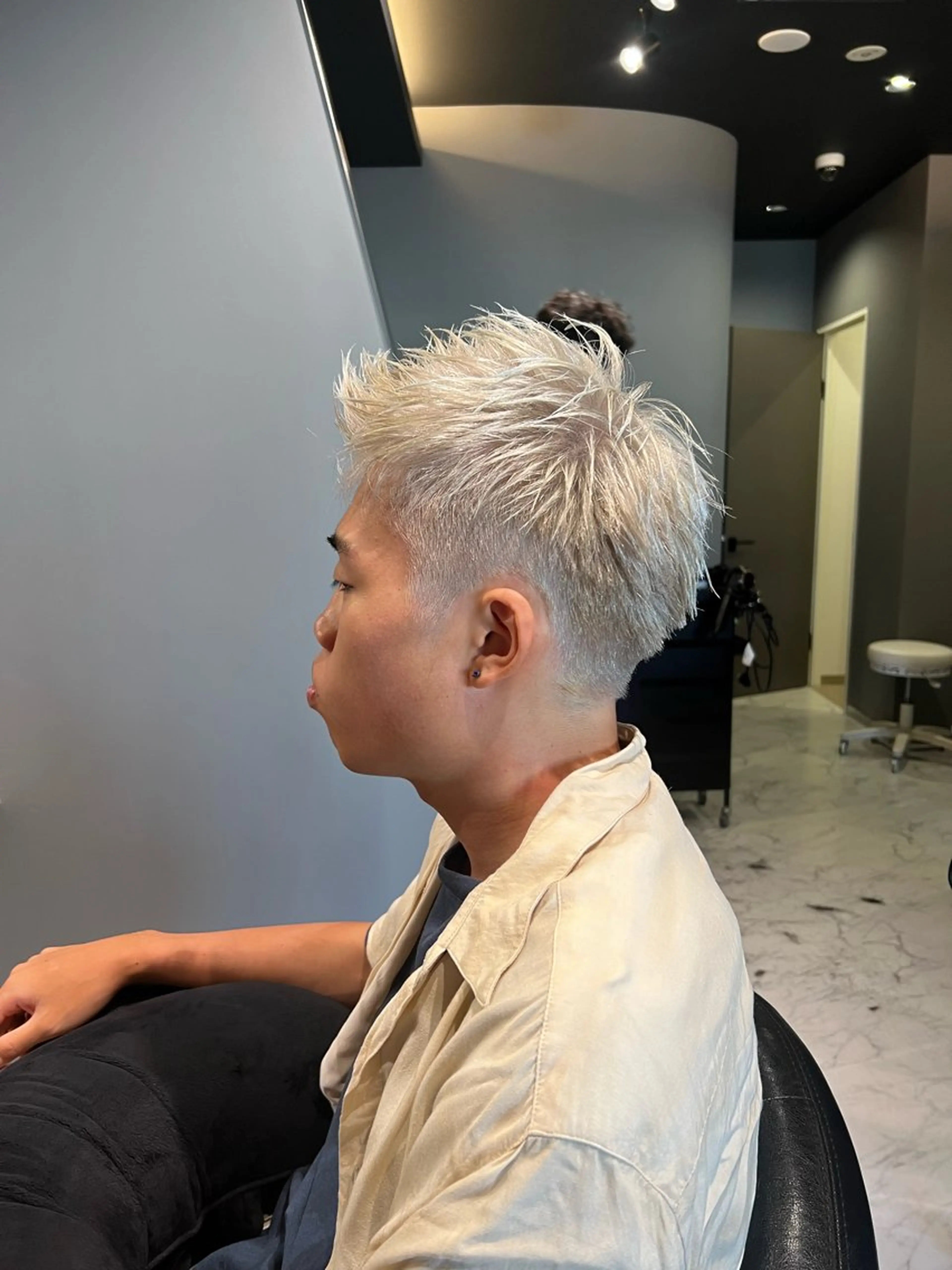 ショート ヘアカラー BOLEN【ボルン】所属・武田 颯馬のヘアスタイル