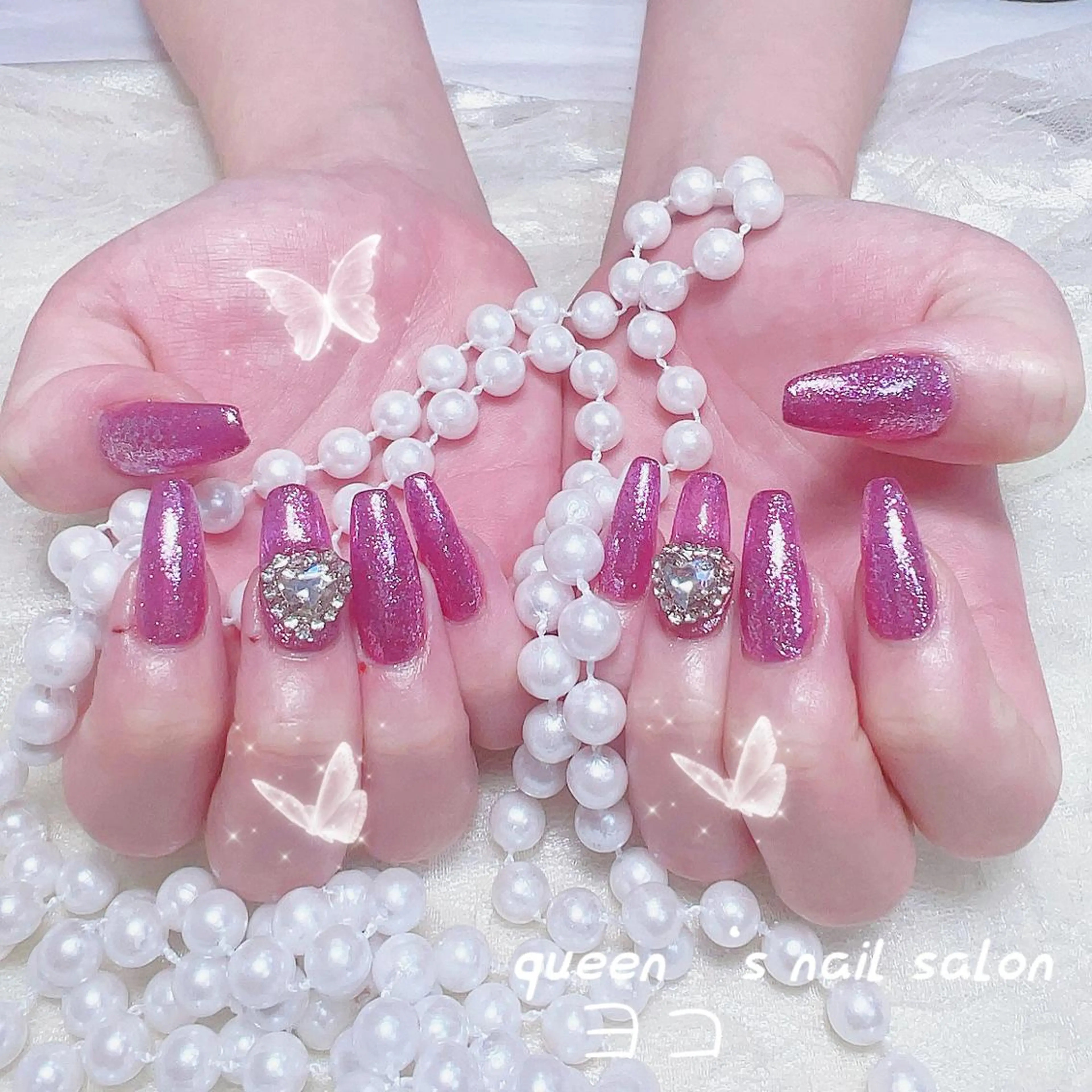 ネイル ハンドネイル queens nailsalonのネイルデザイン