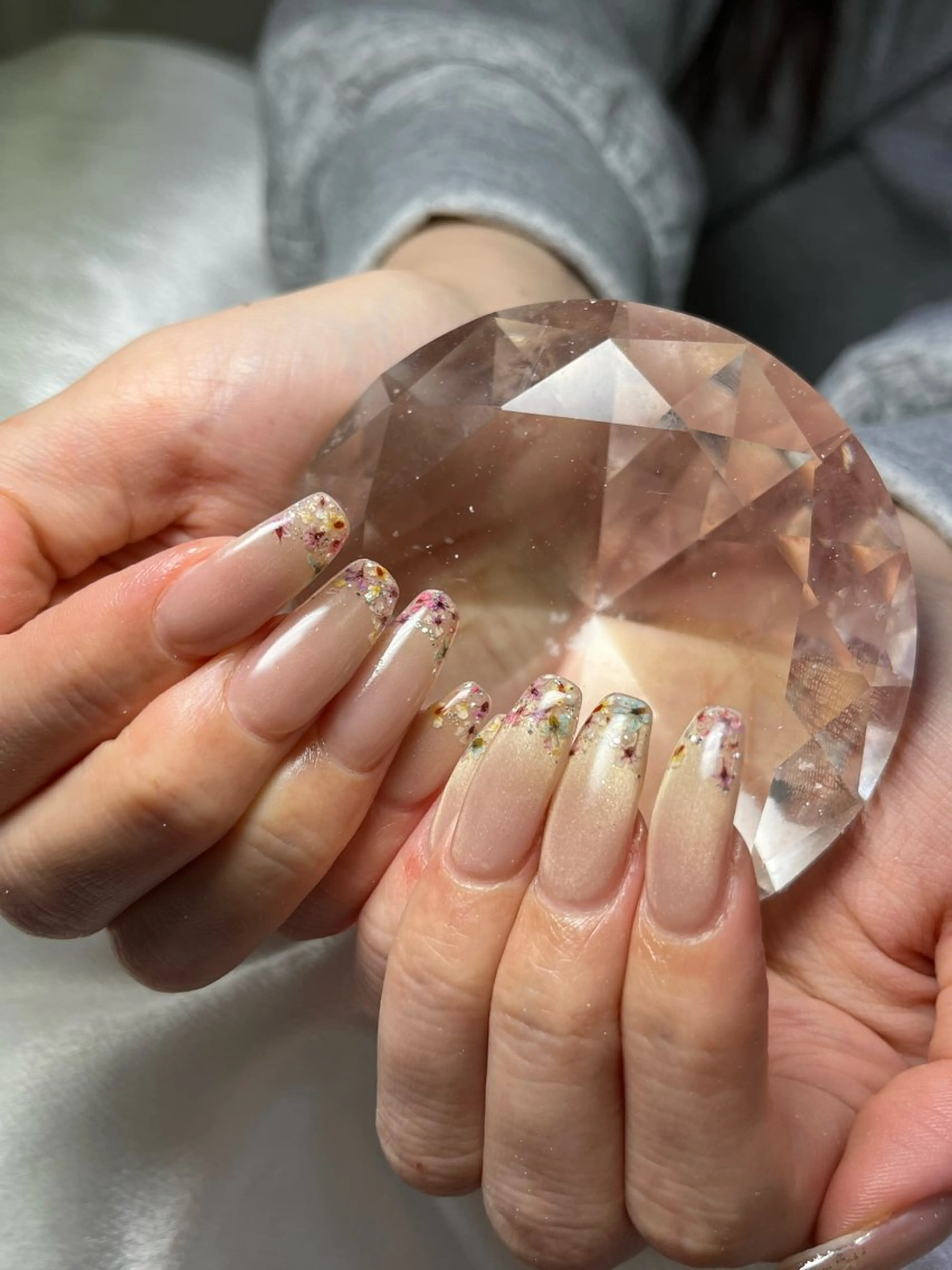 ネイル フラワーネイル nailsalon Renardkのネイルデザイン