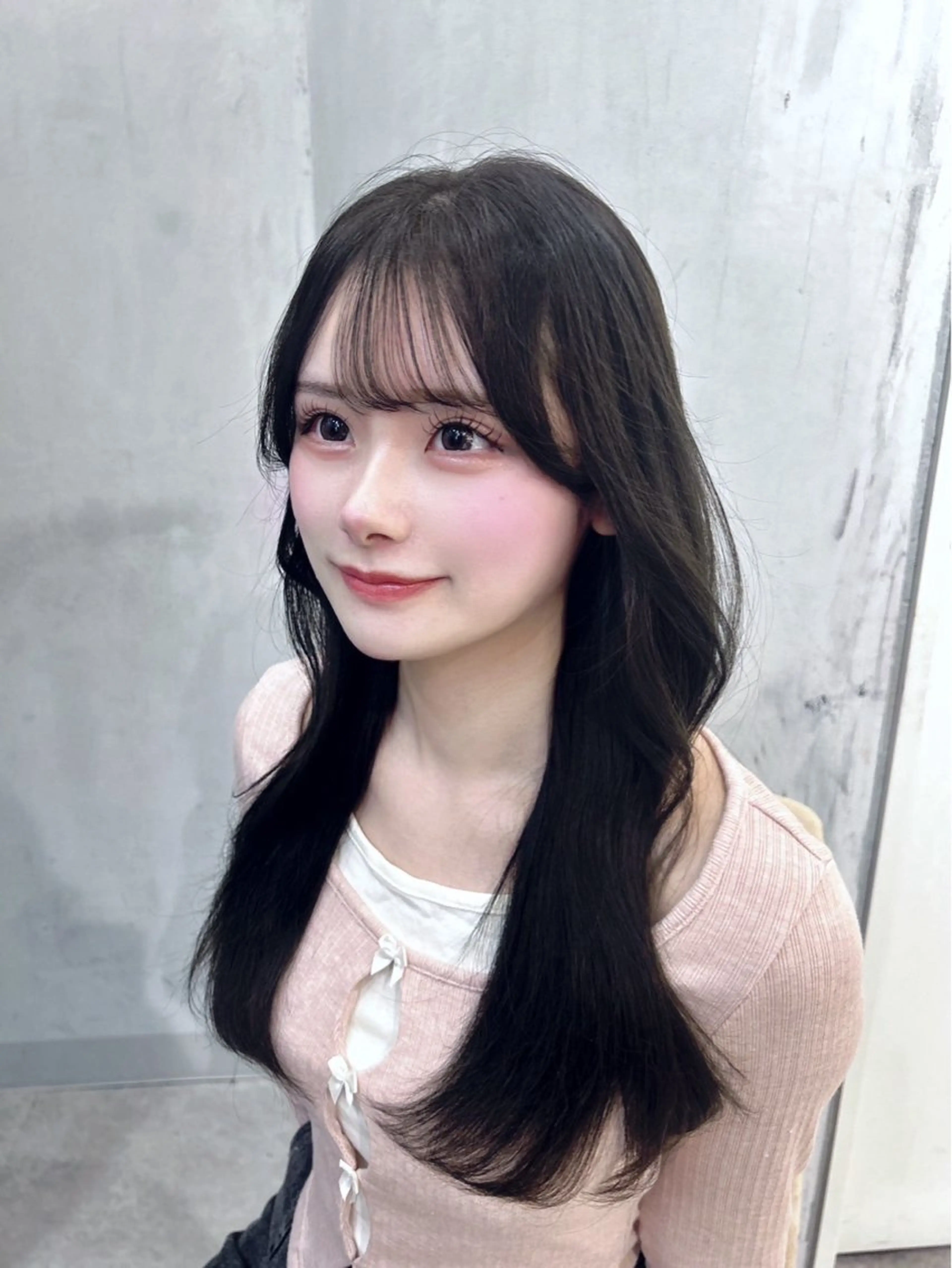 🎀カラーモデル🎀one color+cut+内部補修スチームトリートメント*｡𝝑𝝔˚⟡.•の写真