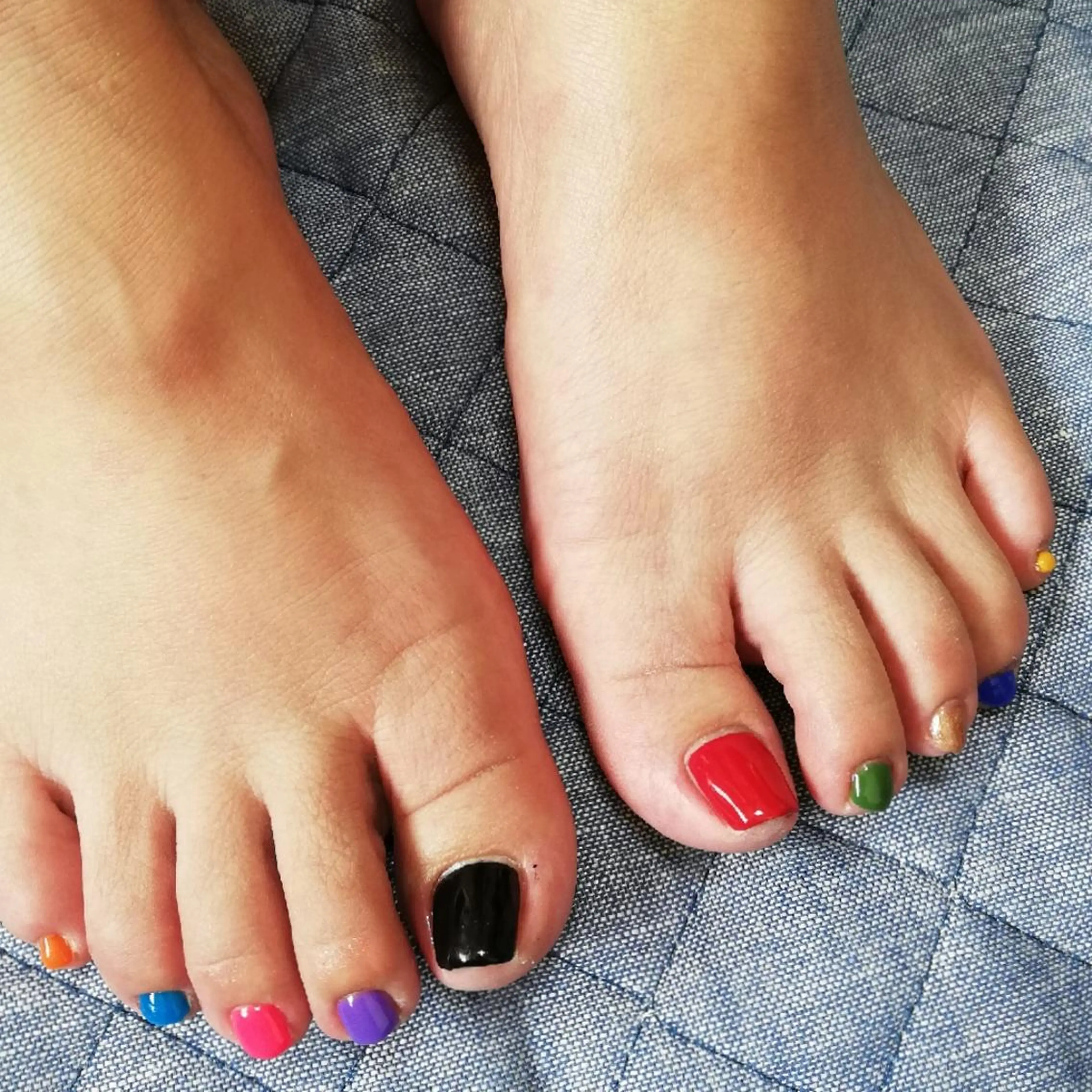 フットワンカラーネイル カラー追加 何色でもOK♪＋オフ1本100円の写真
