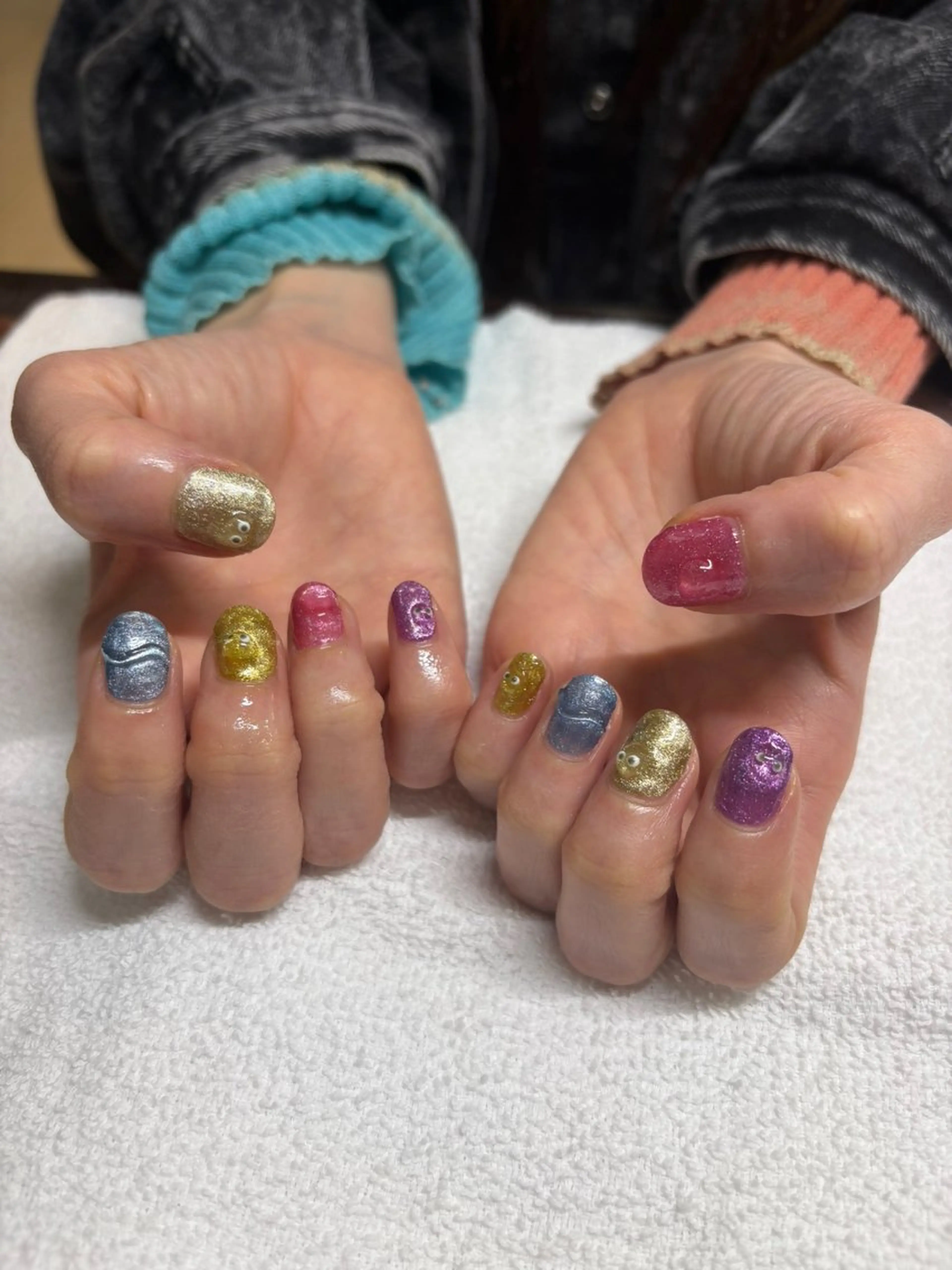 ネイル ハンドネイル 菊池 菜月のヘアスタイル