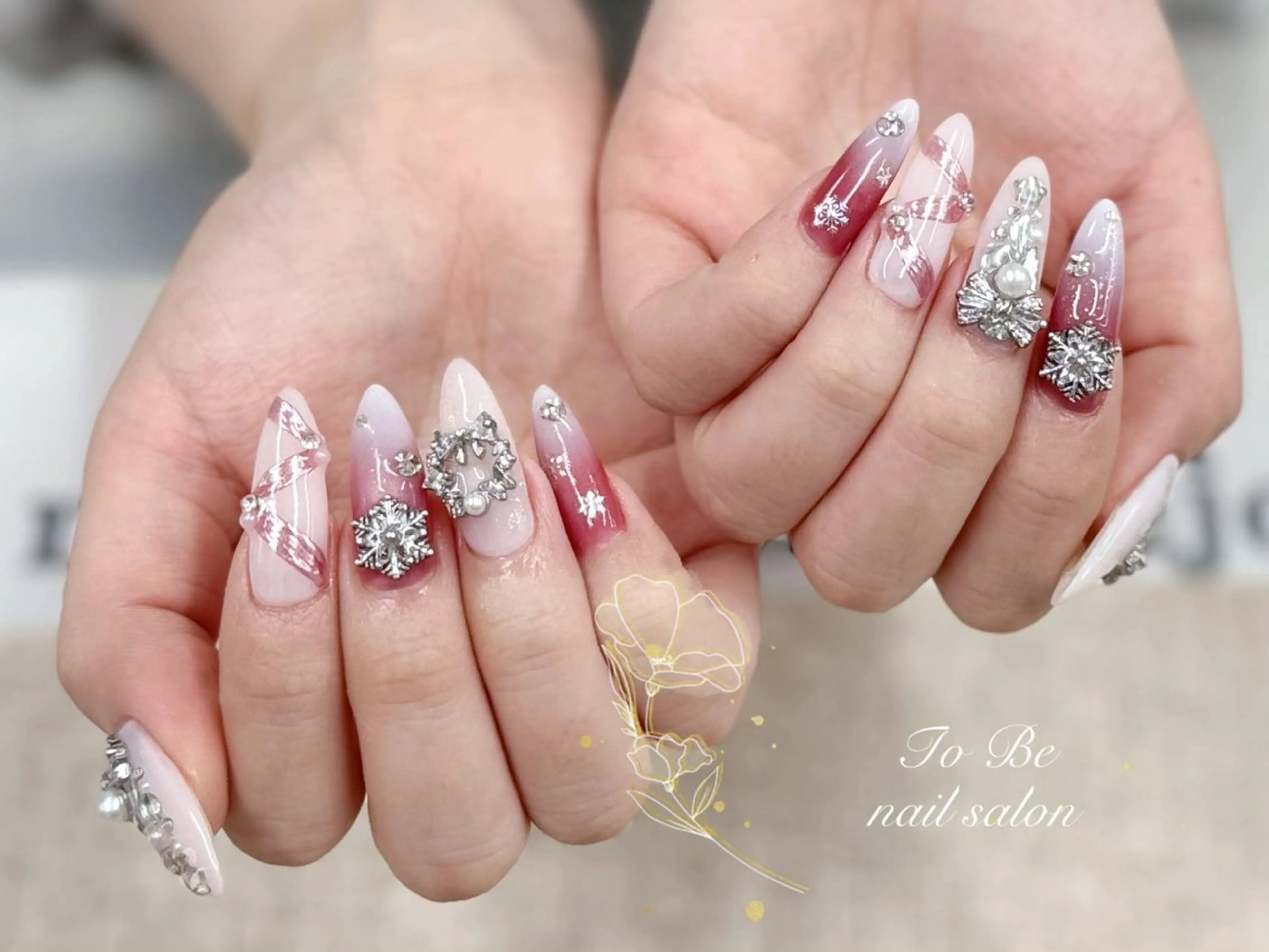 ネイル ハンドネイル Nail Salon To Be珈月のネイルデザイン