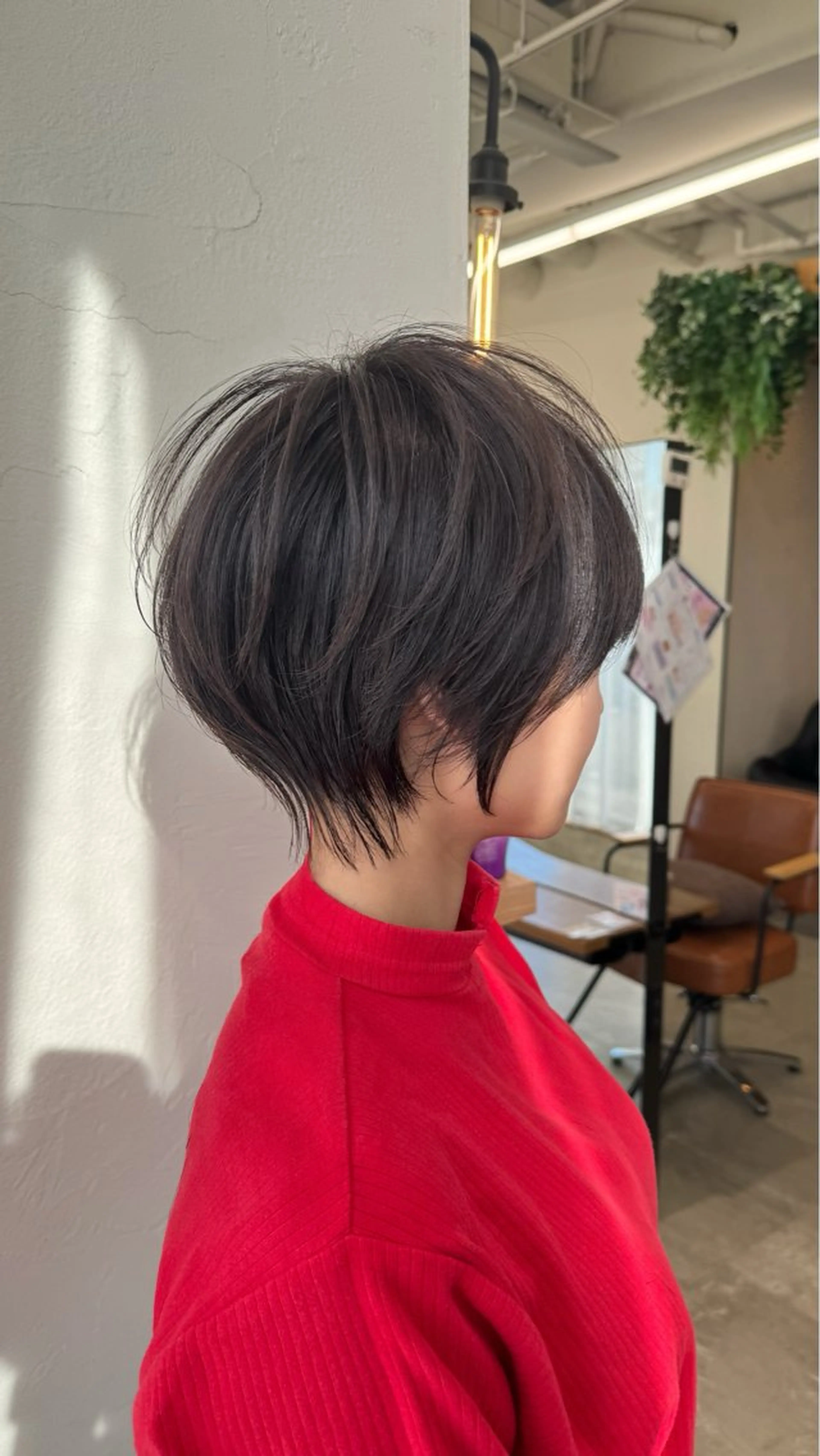 ショート カラー 似合わせカット ショートヘア カット ヘアカラー 銀座No.1ショート 似合わせカット/といのヘアスタイル