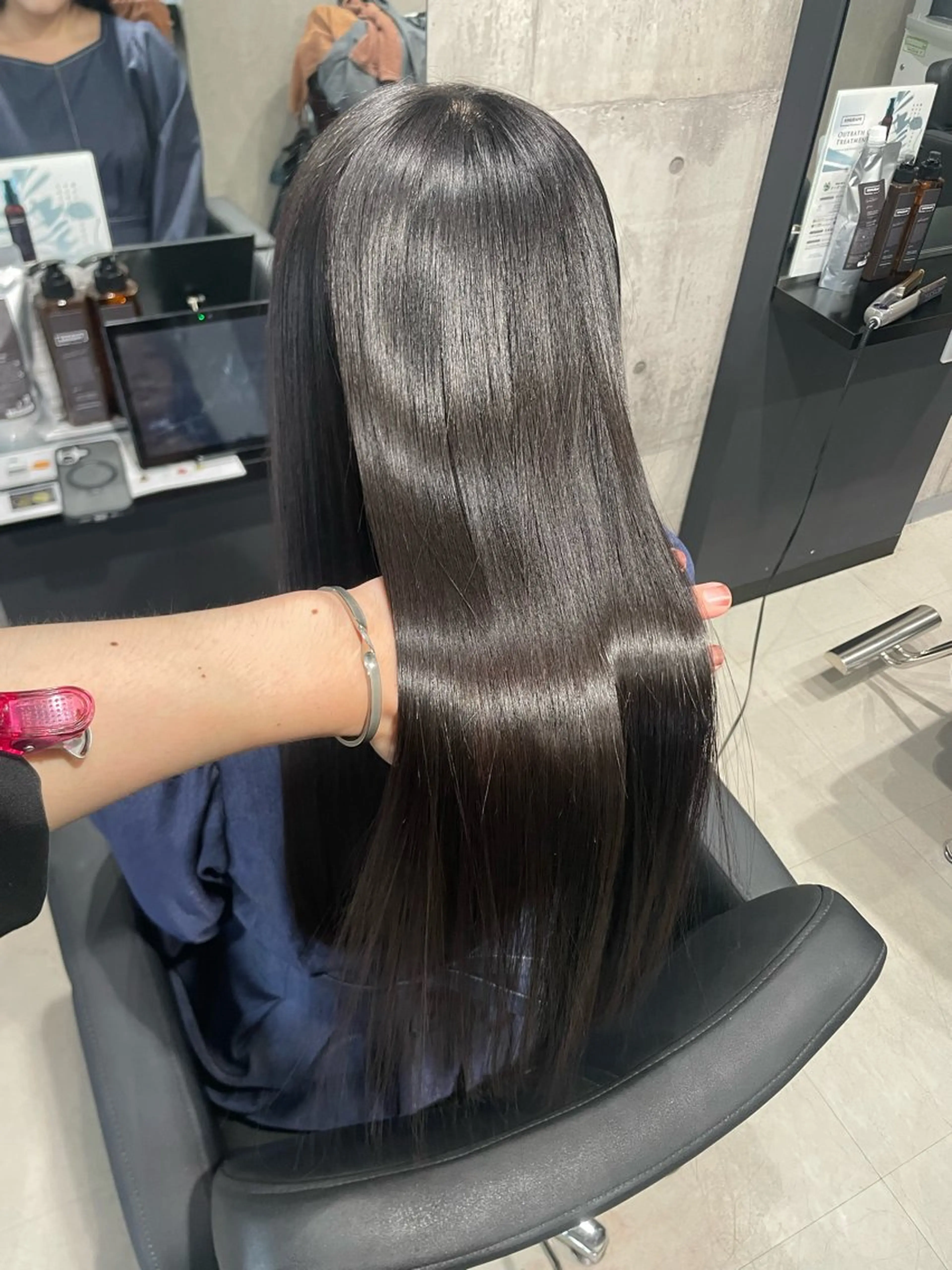 ロング 髪質改善 カット ヘアカラー 縮毛矯正 トリートメント 🫧透明感/美髪🫧 Hiroakiのヘアスタイル