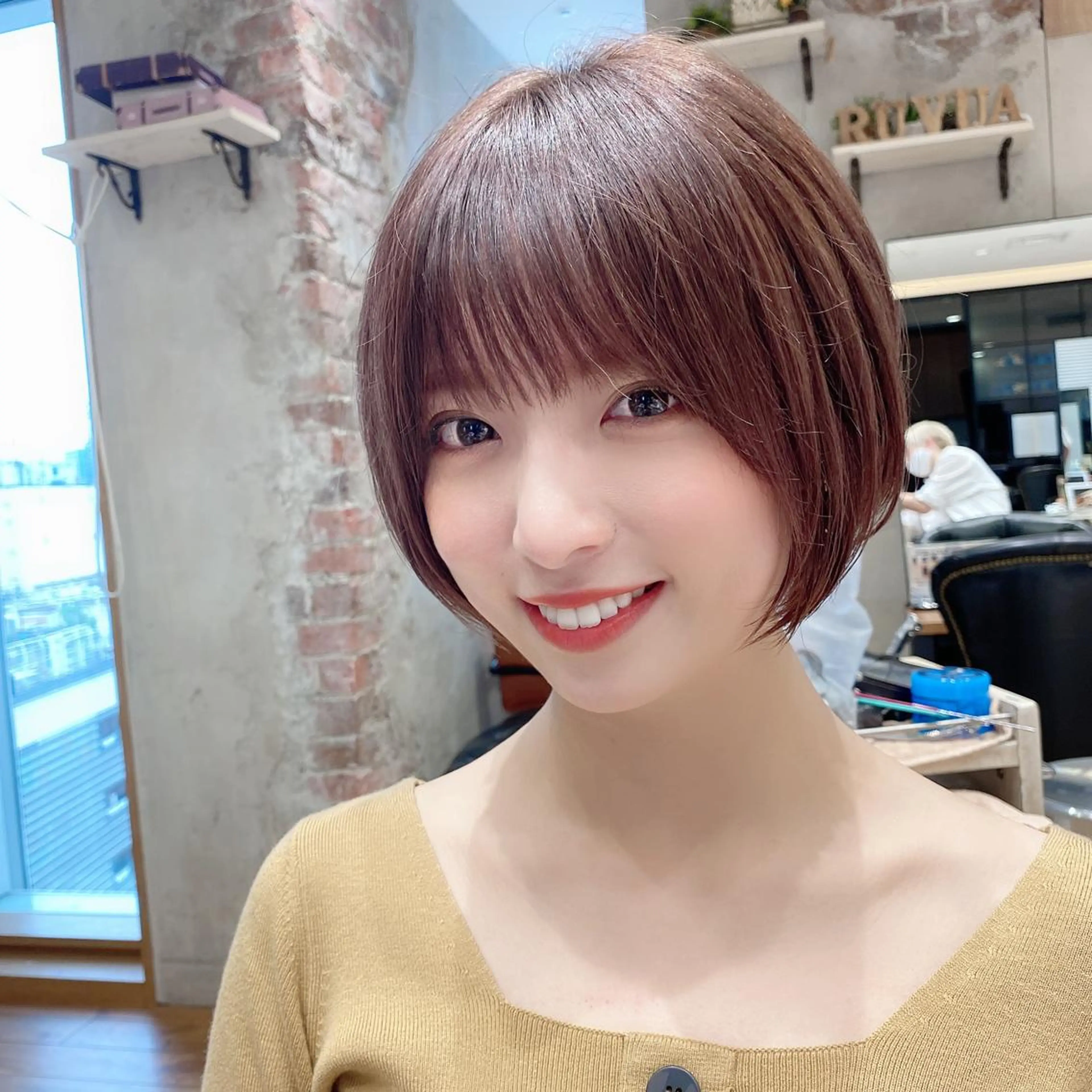ショート 新宿　ショート・ボブ カットモデル募集のヘアスタイル