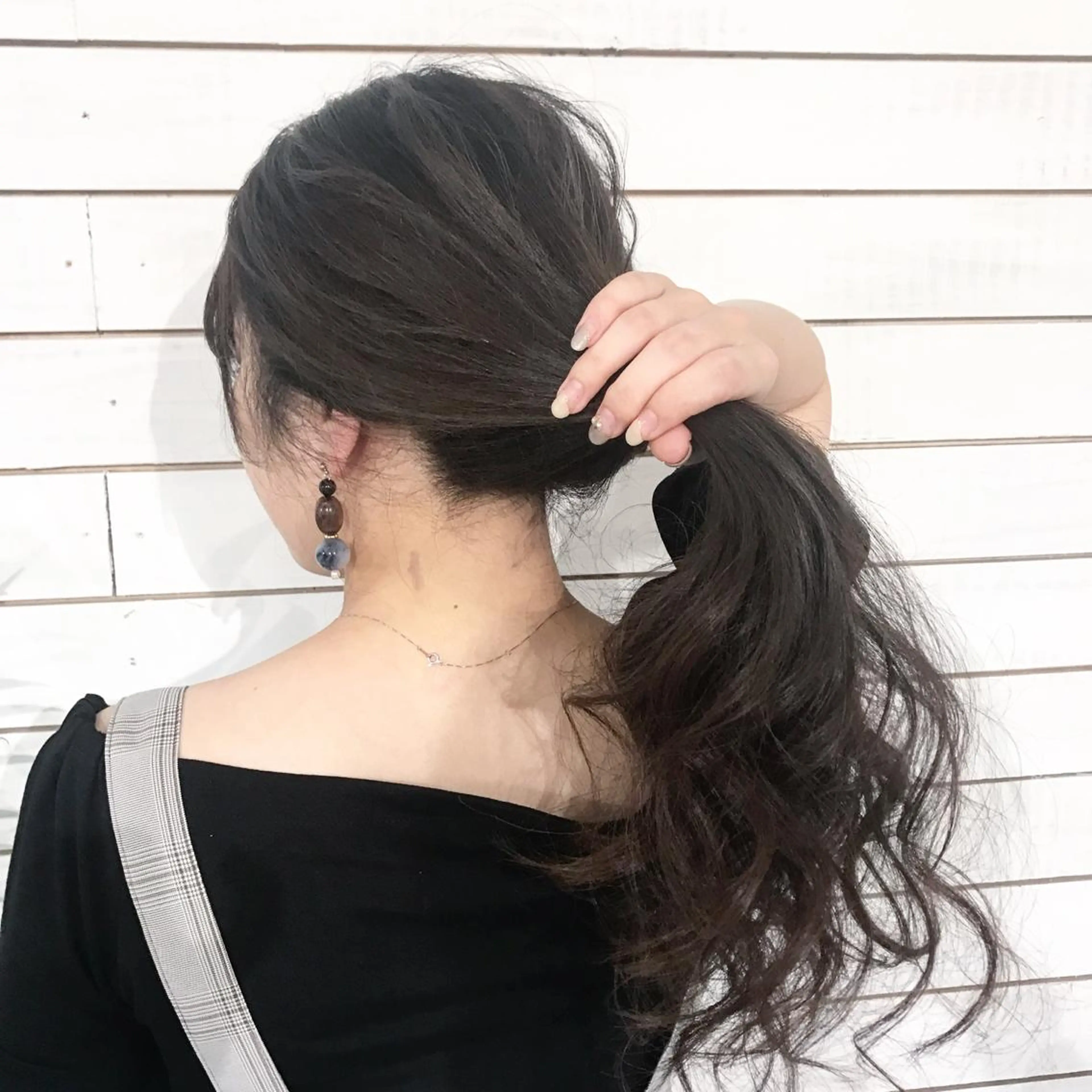 ロング ハイライト 縮毛矯正 髪質改善寺坂雄飛💐のヘアスタイル