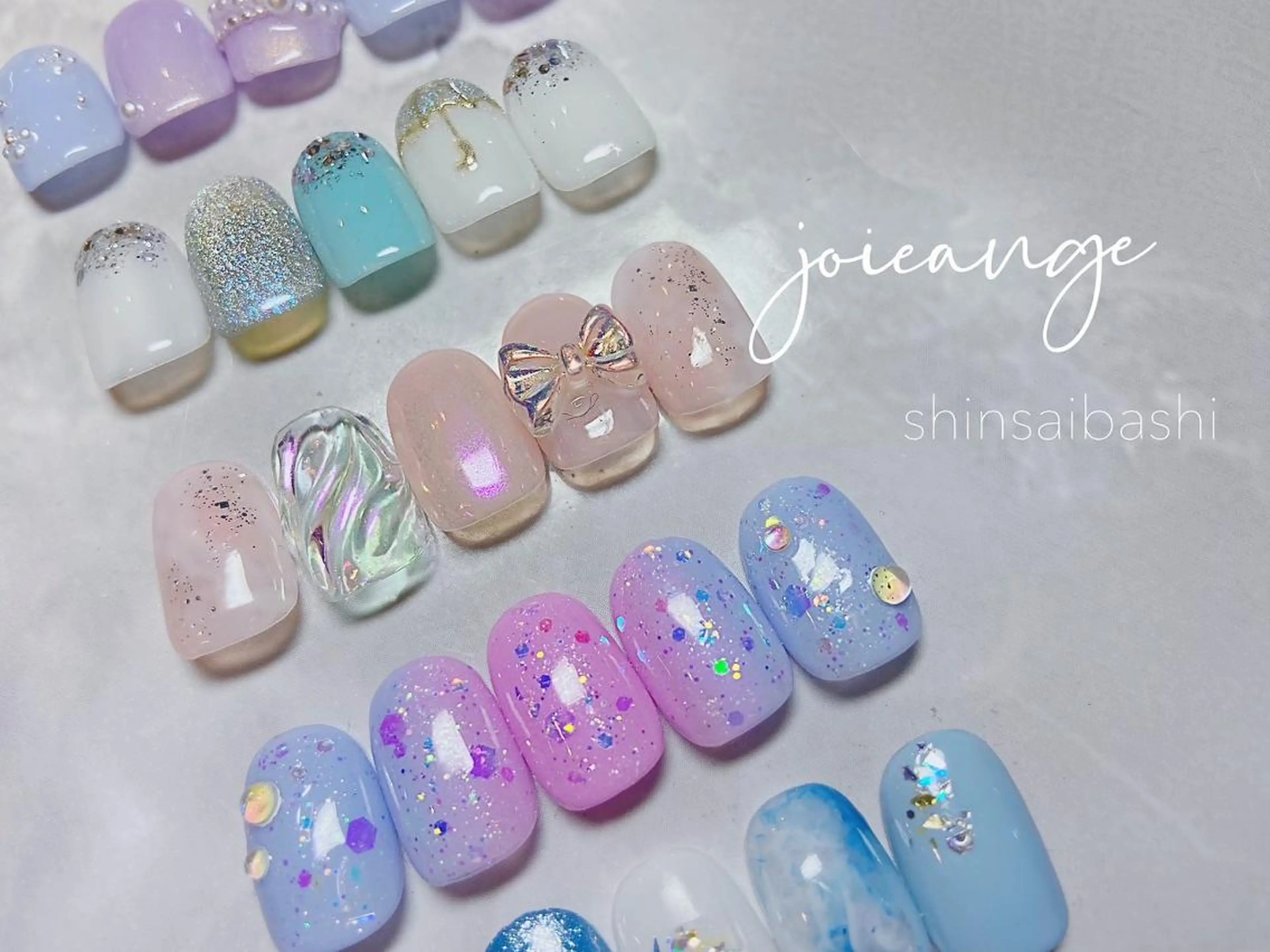 ネイル 安田joieange 心斎橋店のネイルデザイン