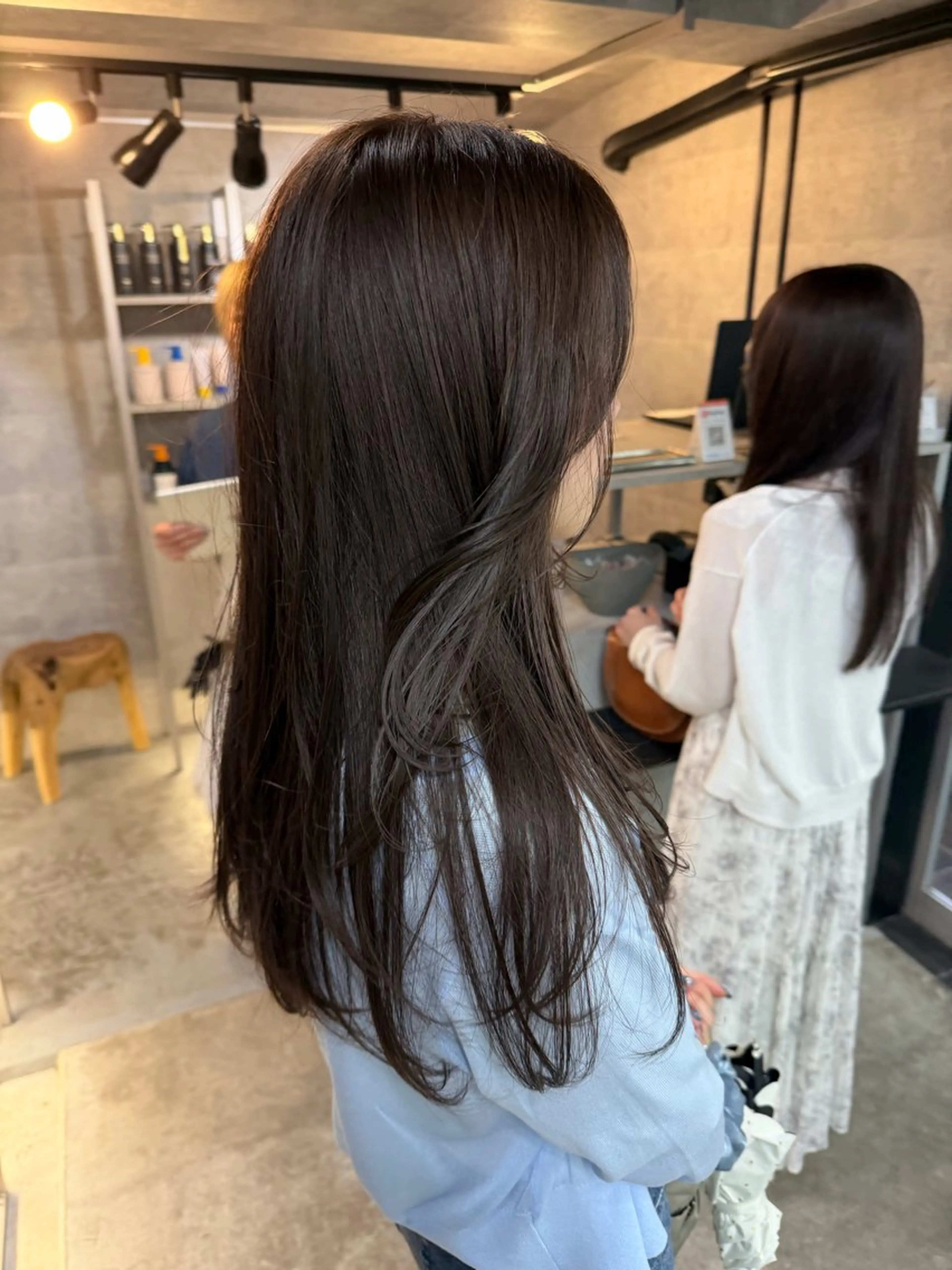 ロング カラー カット ヘアカラー トリートメント You/透明感カラー レイヤーカット/ボブのヘアスタイル