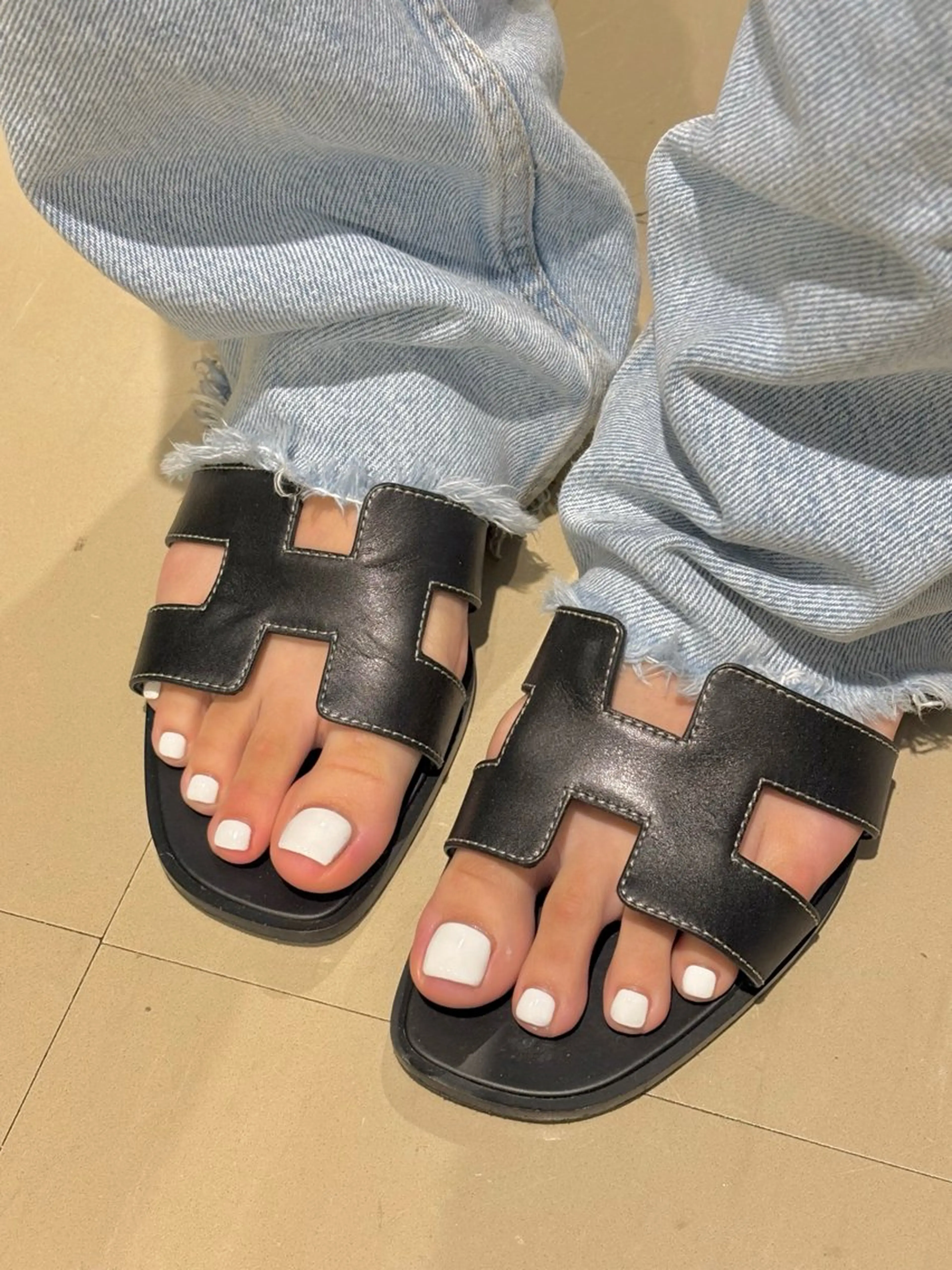 【フット👣】ワンカラーの写真