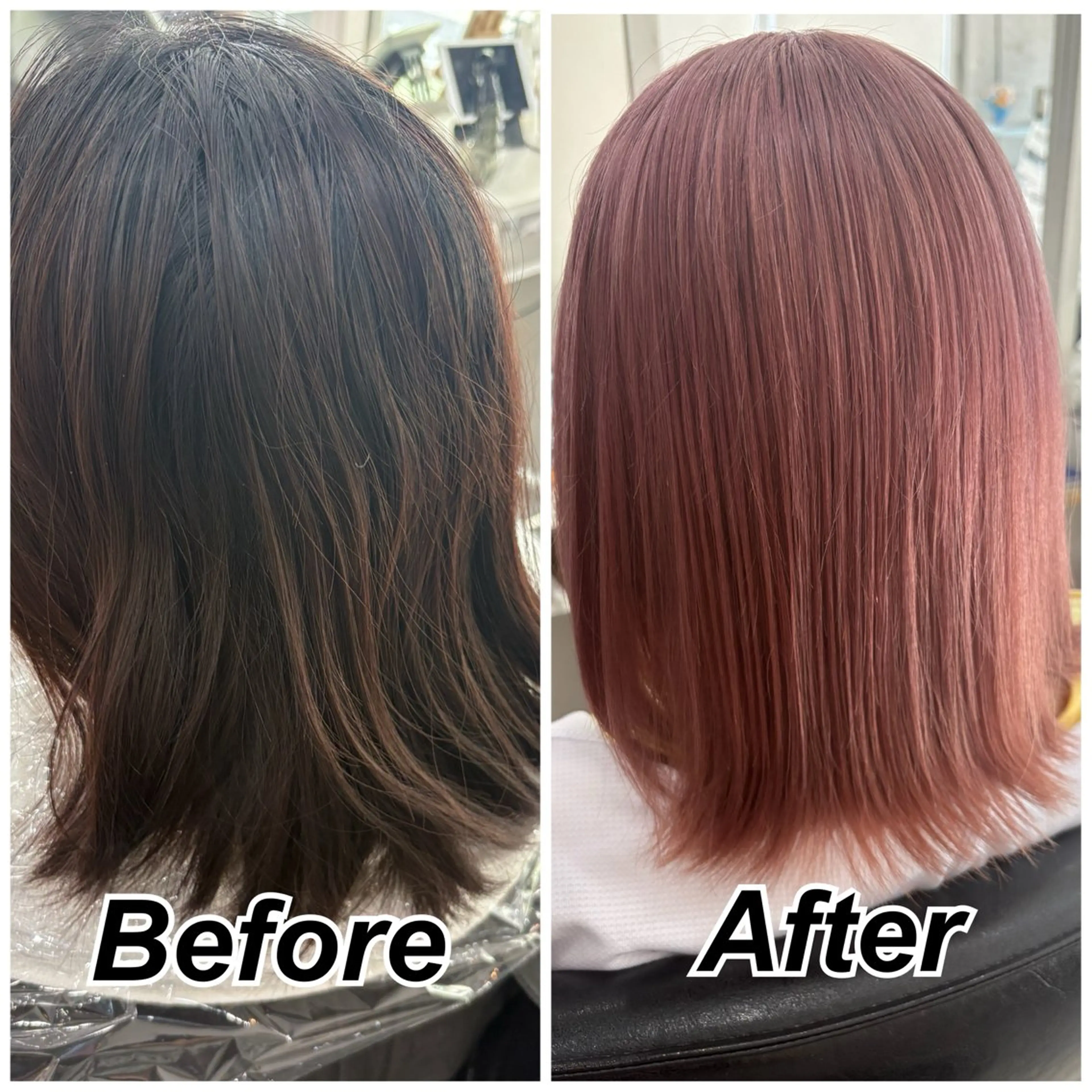 ミディアム 暖色系カラー 🌼Kana🌼のヘアスタイル