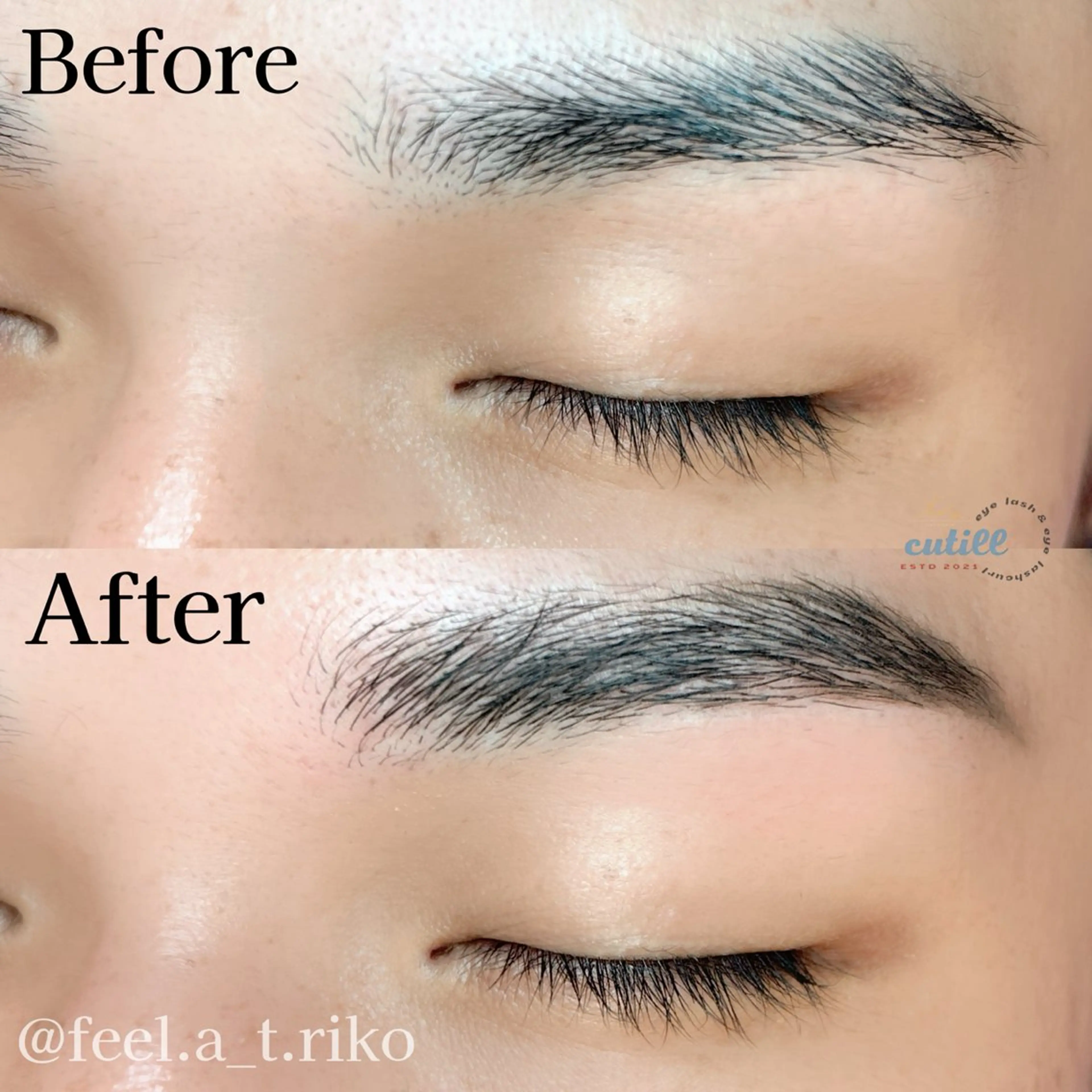 パリジャンブロウ ￥4,400の写真