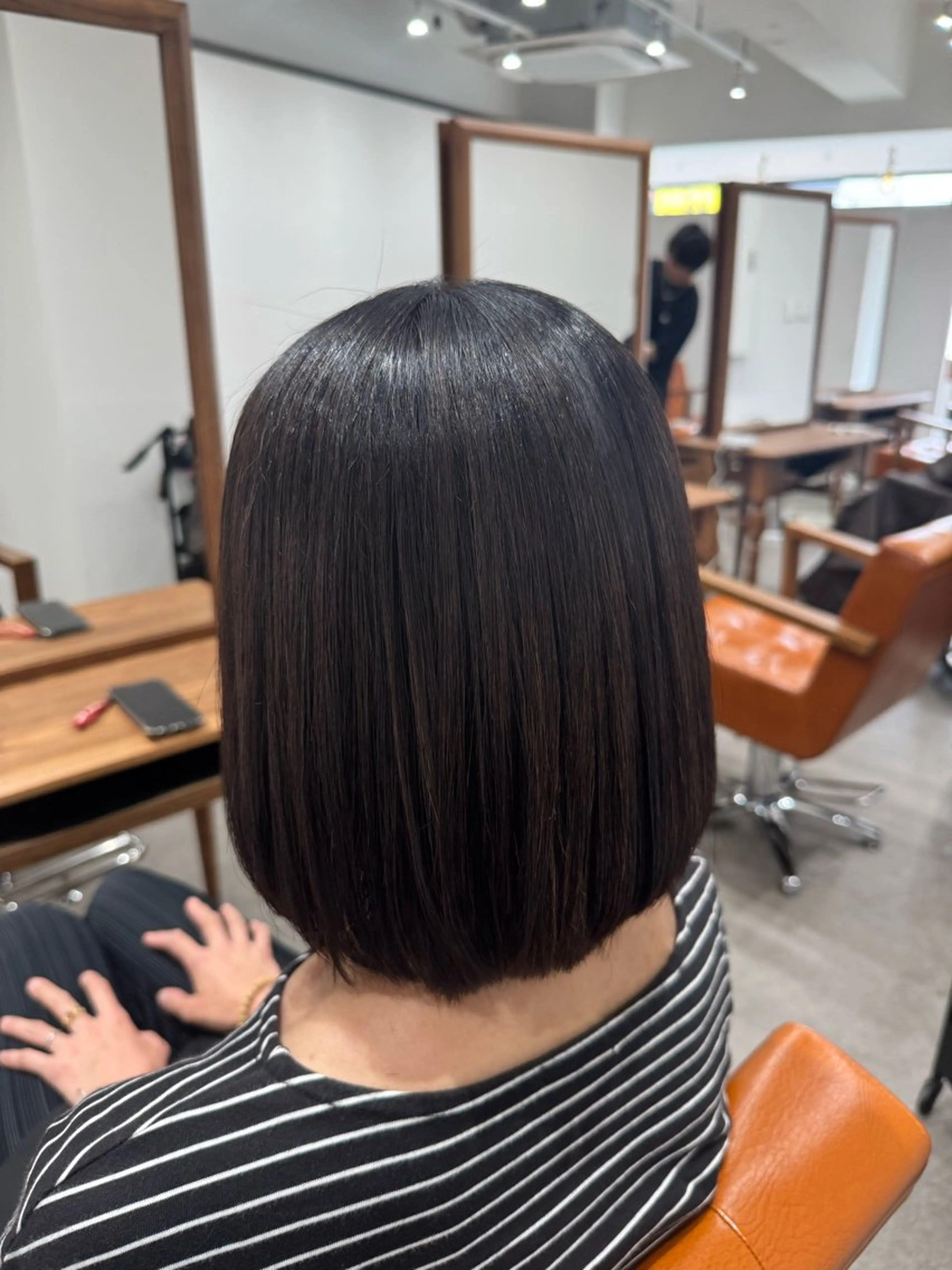 ショート カット 縮毛矯正 トリートメント 髪質改善縮毛✨ 泉谷彪芽のヘアスタイル