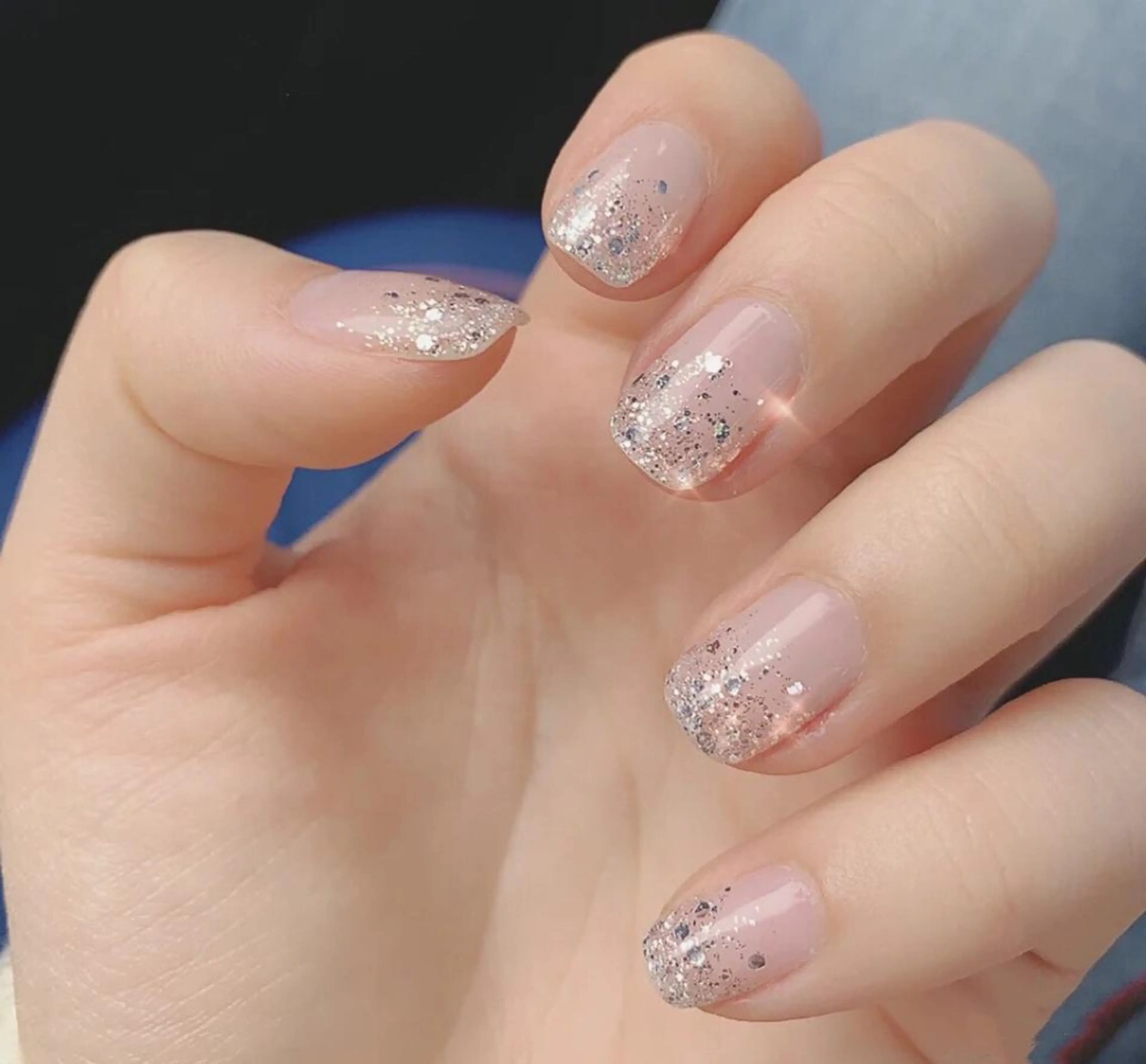 ネイル ハンドネイル MoonNail ユリ🌸のネイルデザイン