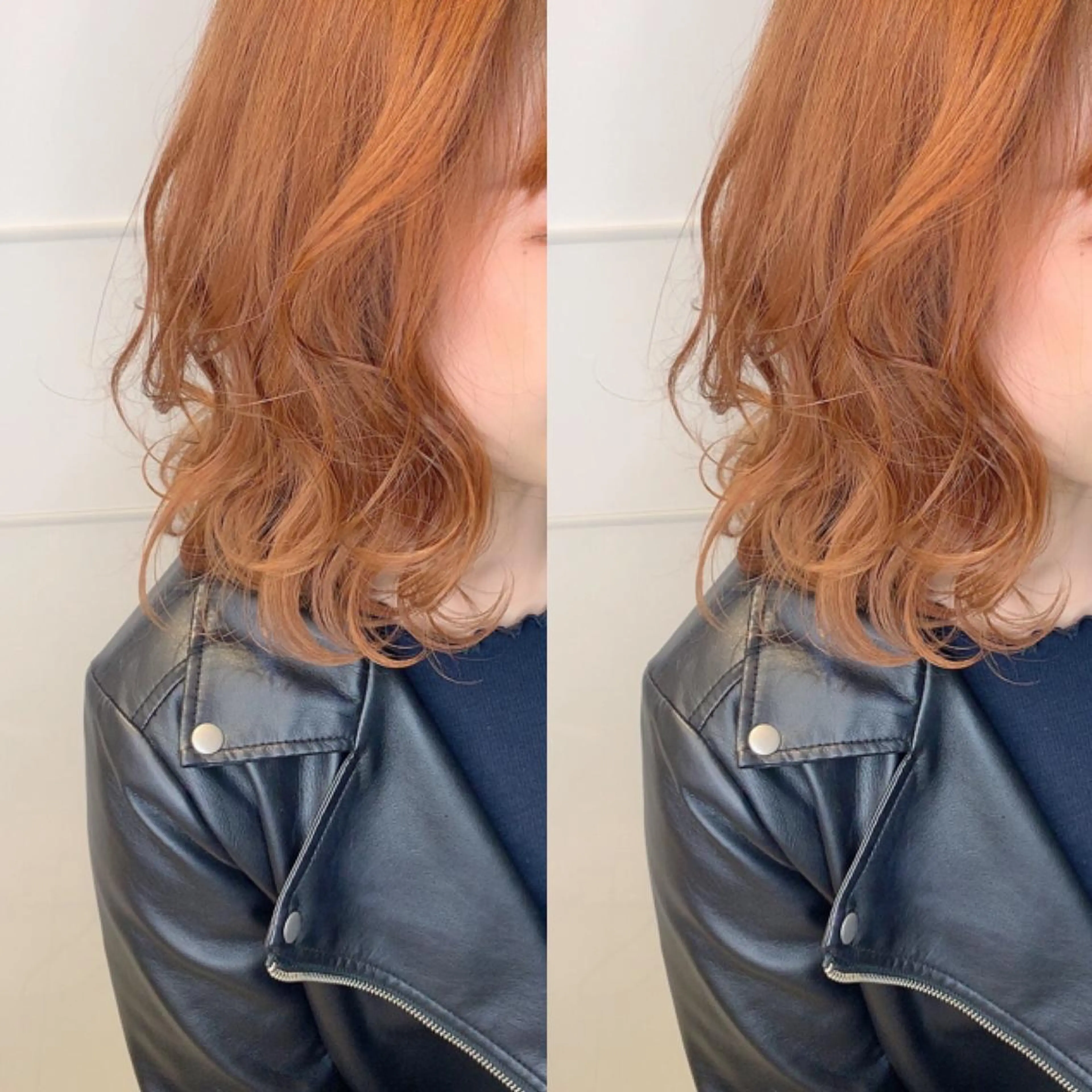 ミディアム カラー Amelie yunのヘアスタイル