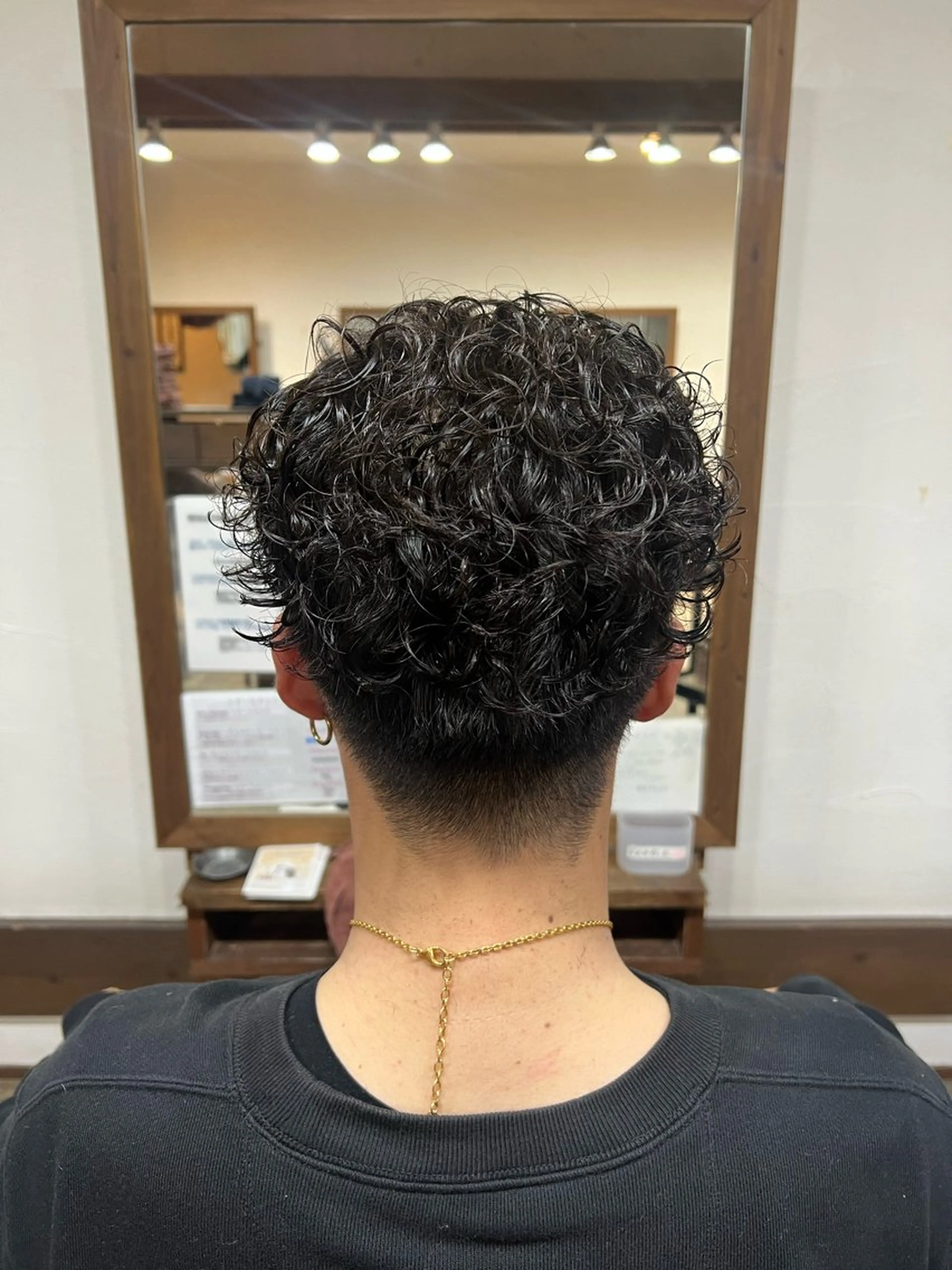 パーマ メンズ メンズパーマ カット パーマ joliefille 高石店☘️熊澤丈将のヘアスタイル