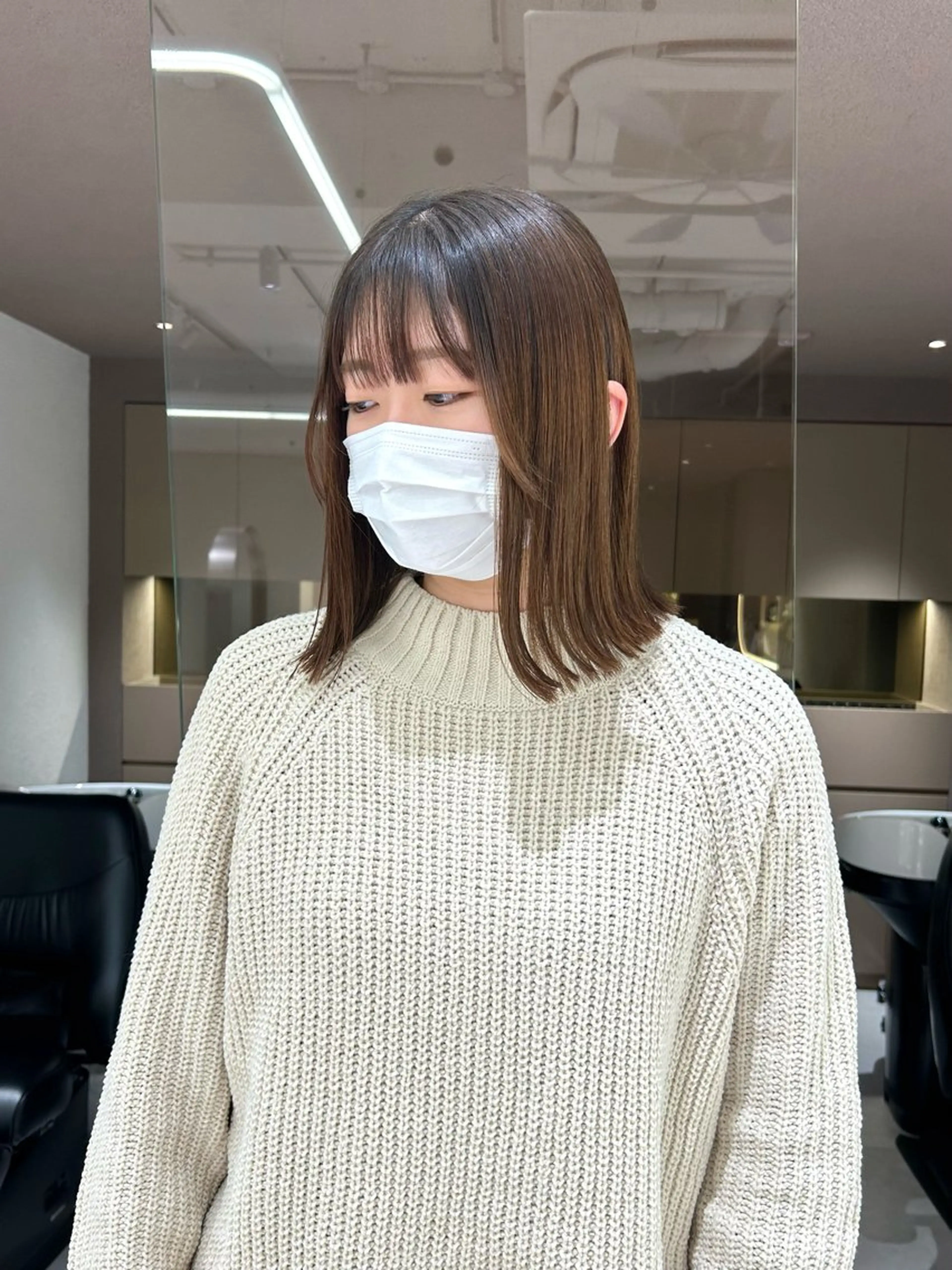 ミディアム 🎀髪質改善🎀 恵比寿/sayuのヘアスタイル