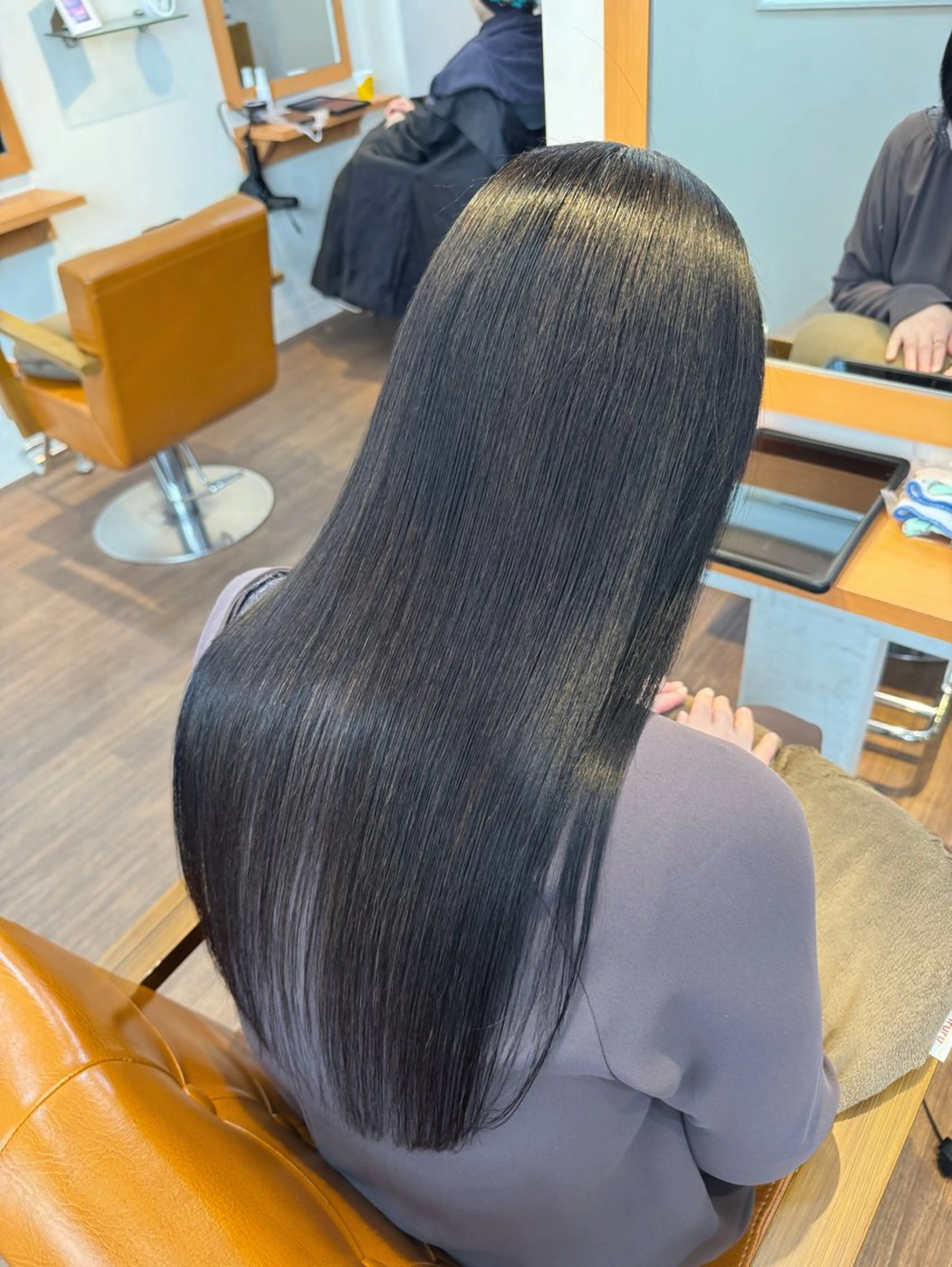 ロング パーマ カット 縮毛矯正 トリートメント 蒲田TSUJINO/ 縮毛矯正/髪質改善のヘアスタイル