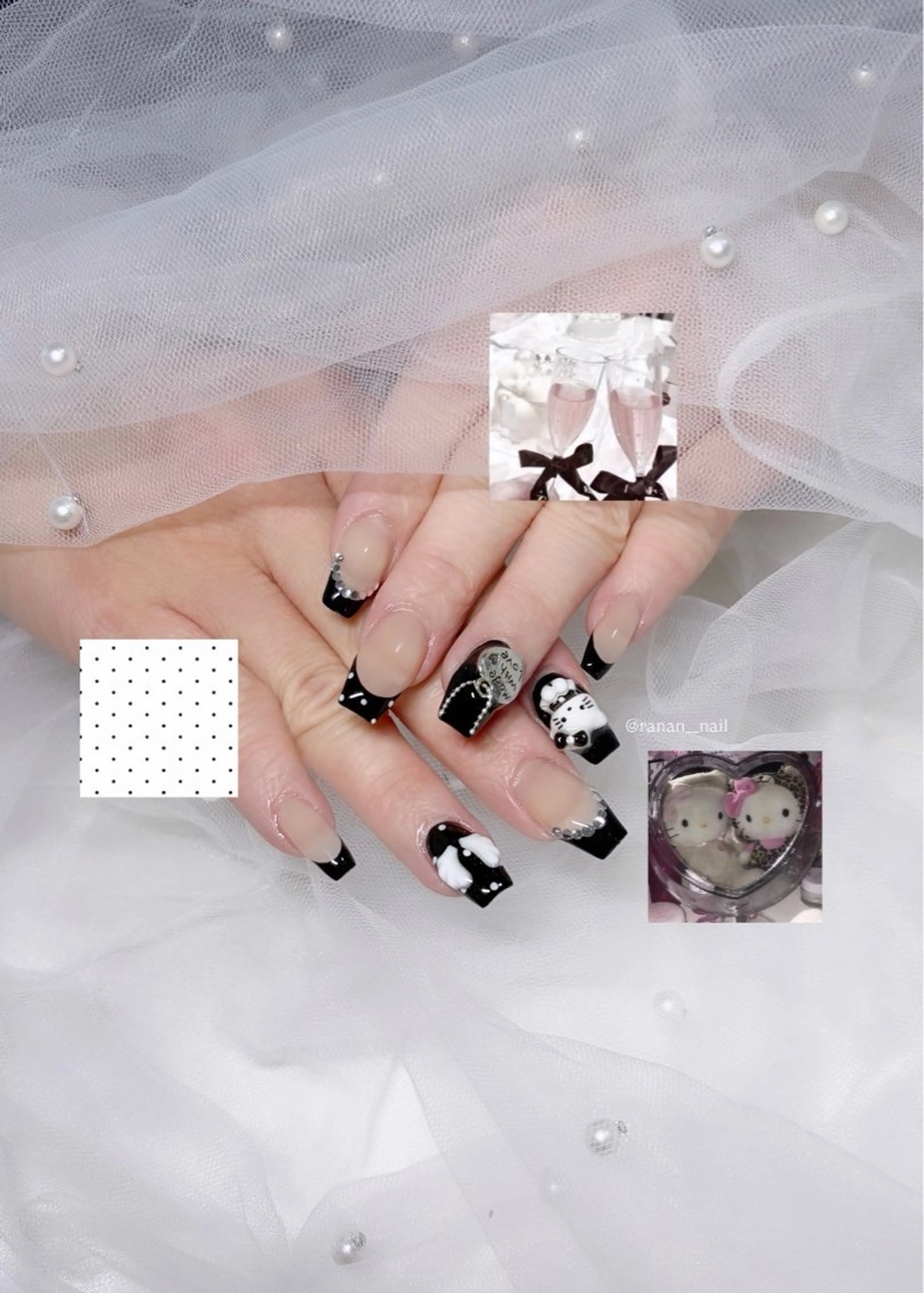 ネイル ハンドネイル 𝓇𝒶𝓃𝒶𝓃 𝓃𝒶𝒾𝓁のネイルデザイン