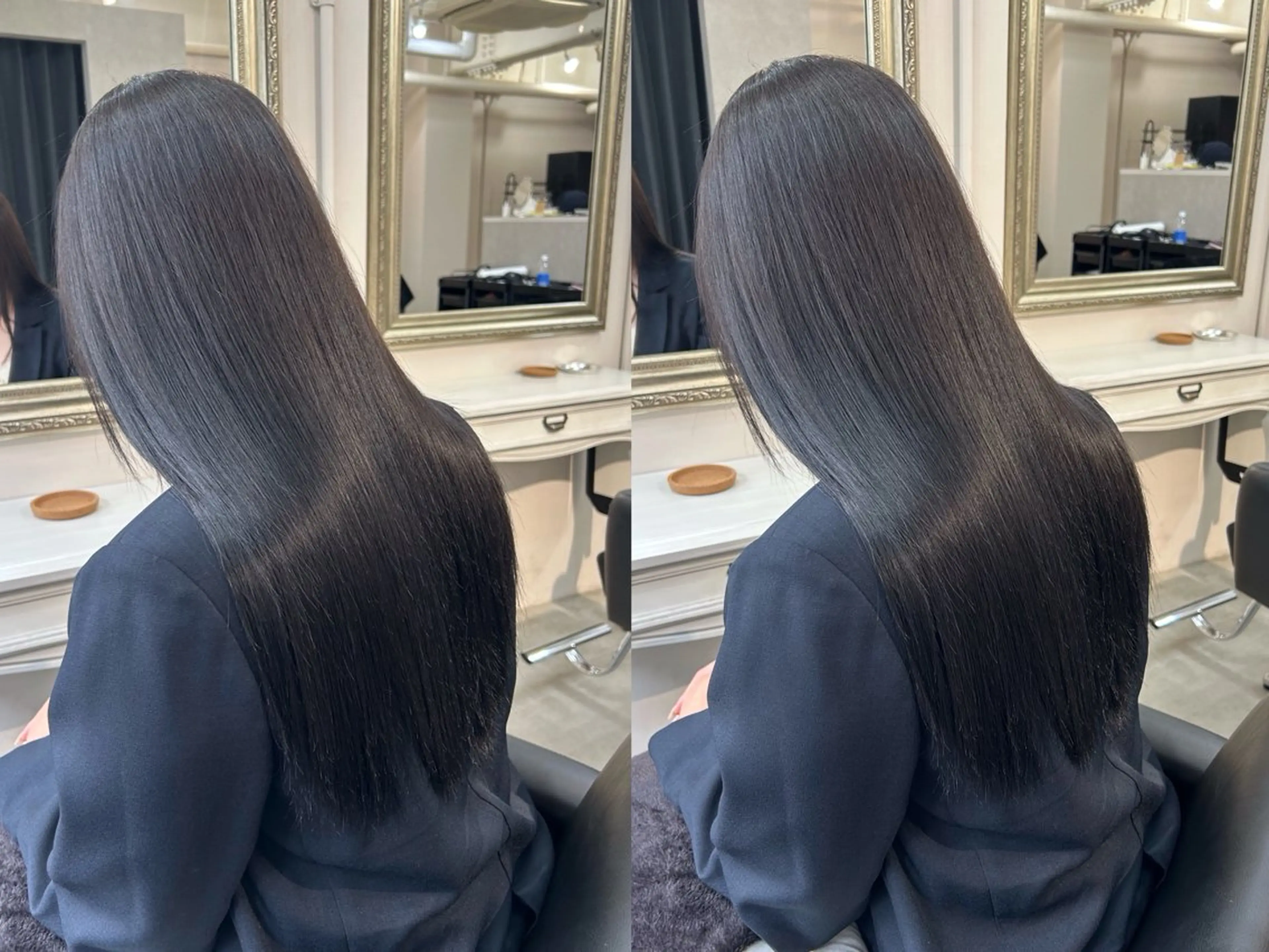 【最高級艶髪✨】カット+髪質改善ストレート+トリートメントの写真