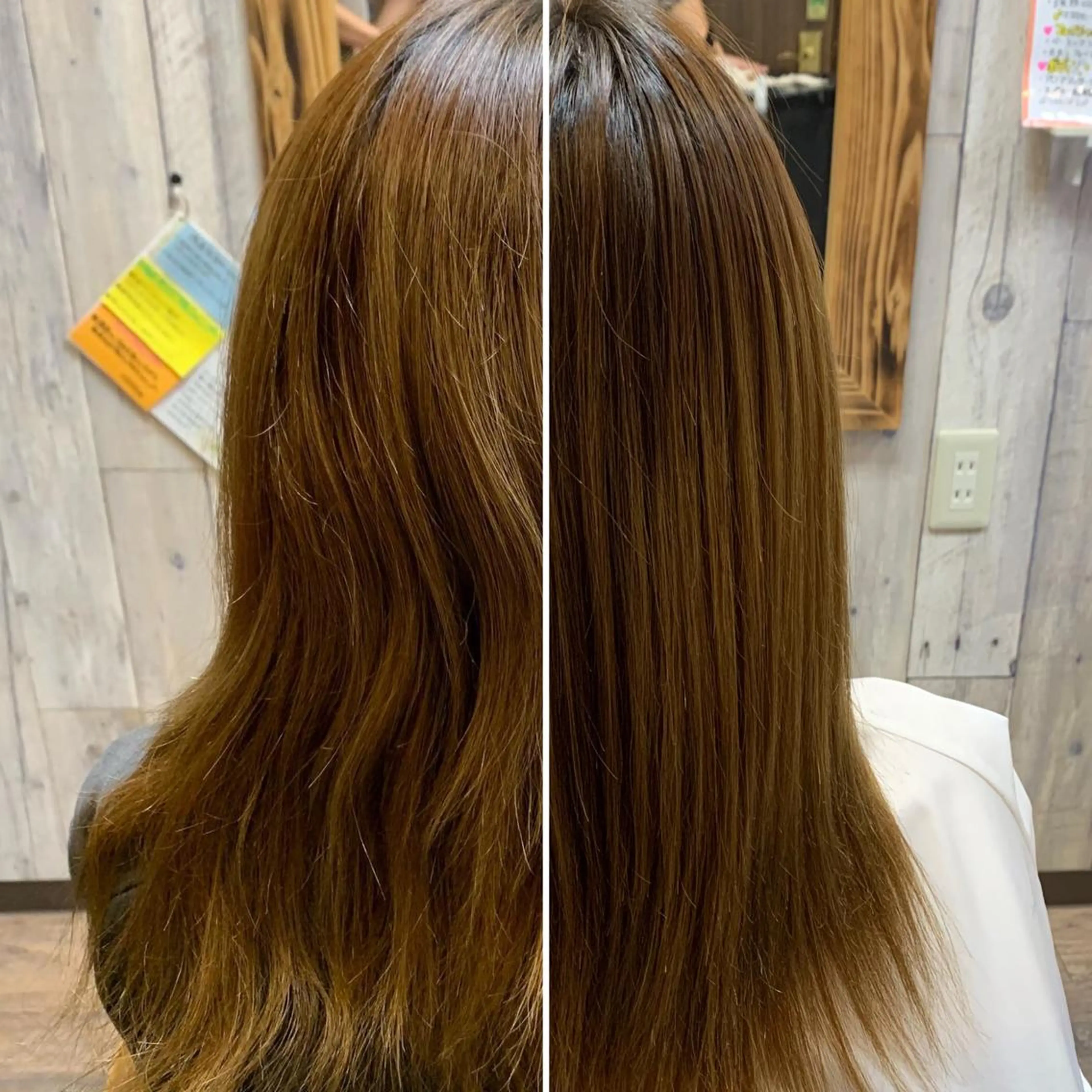 セミロング パーマ 髪質改善 縮毛矯正 カット 縮毛矯正 トリートメント 髪質改善/山根勇平 /完全マンツーマンのヘアスタイル