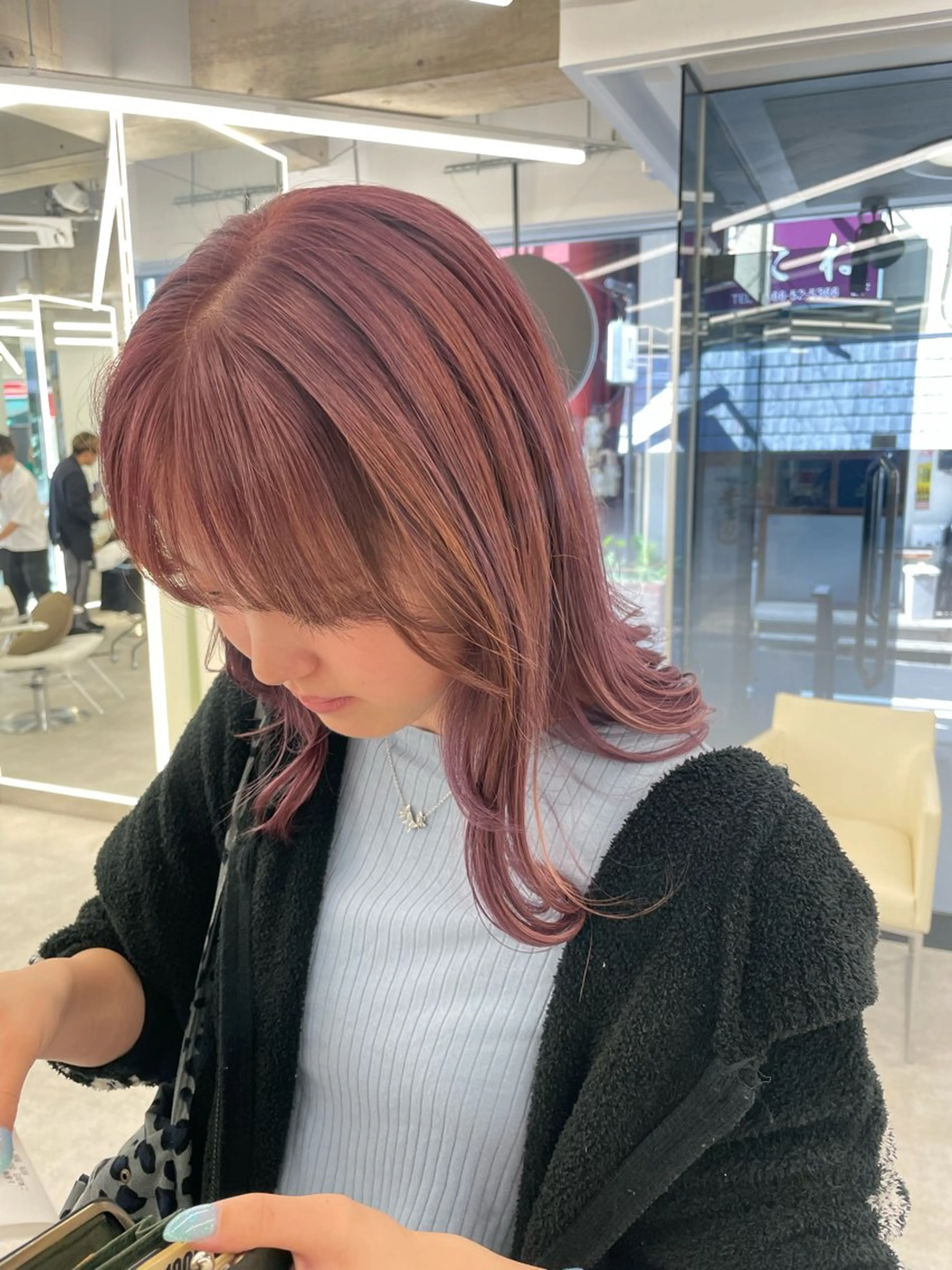 セミロング カラー カット ヘアカラー トリートメント Brown 藤沢店のヘアスタイル