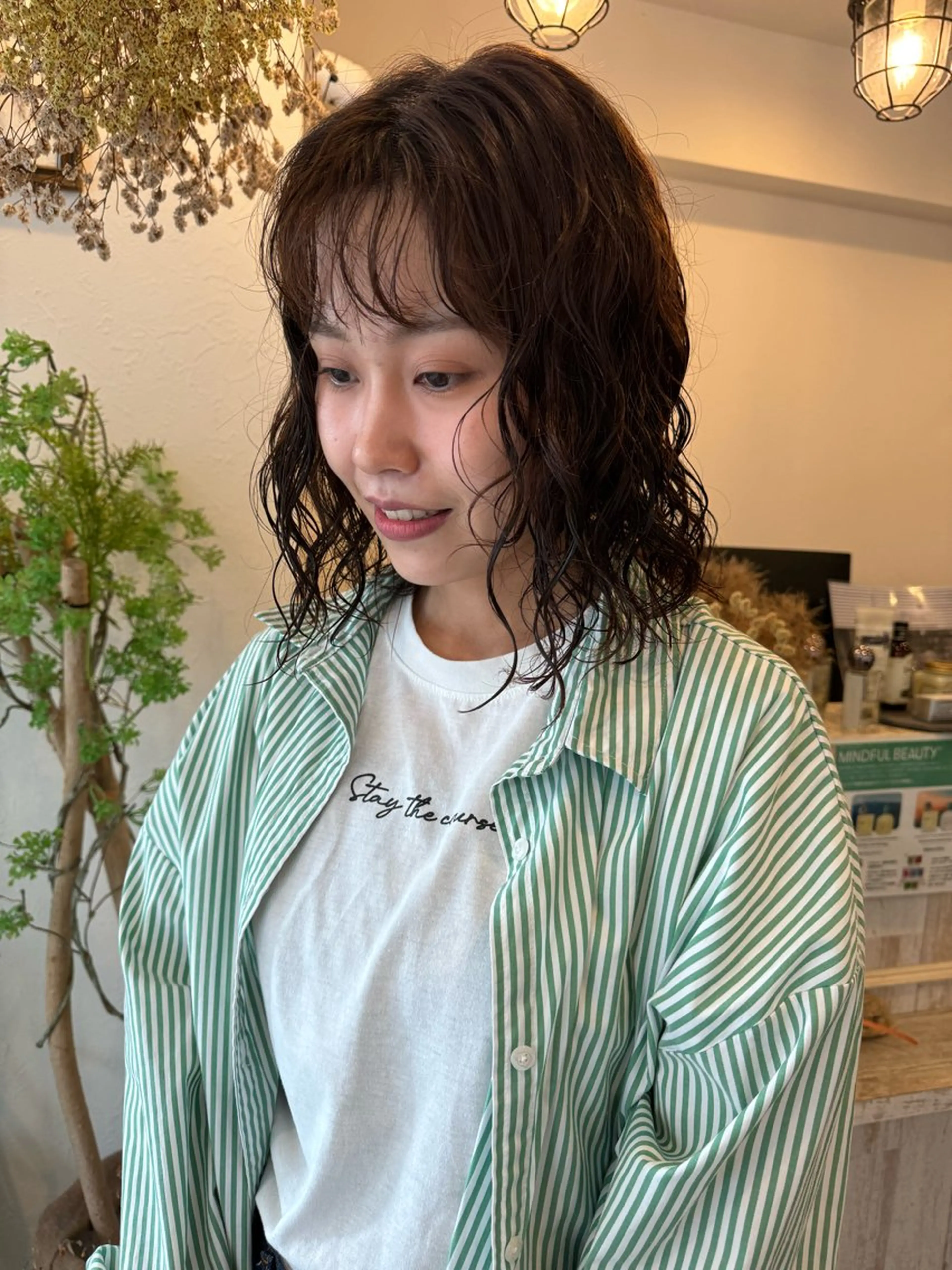 ミディアム パーマ ミディアムパーマ カット パーマ m ā l o.🌷 サカモトマイコのヘアスタイル