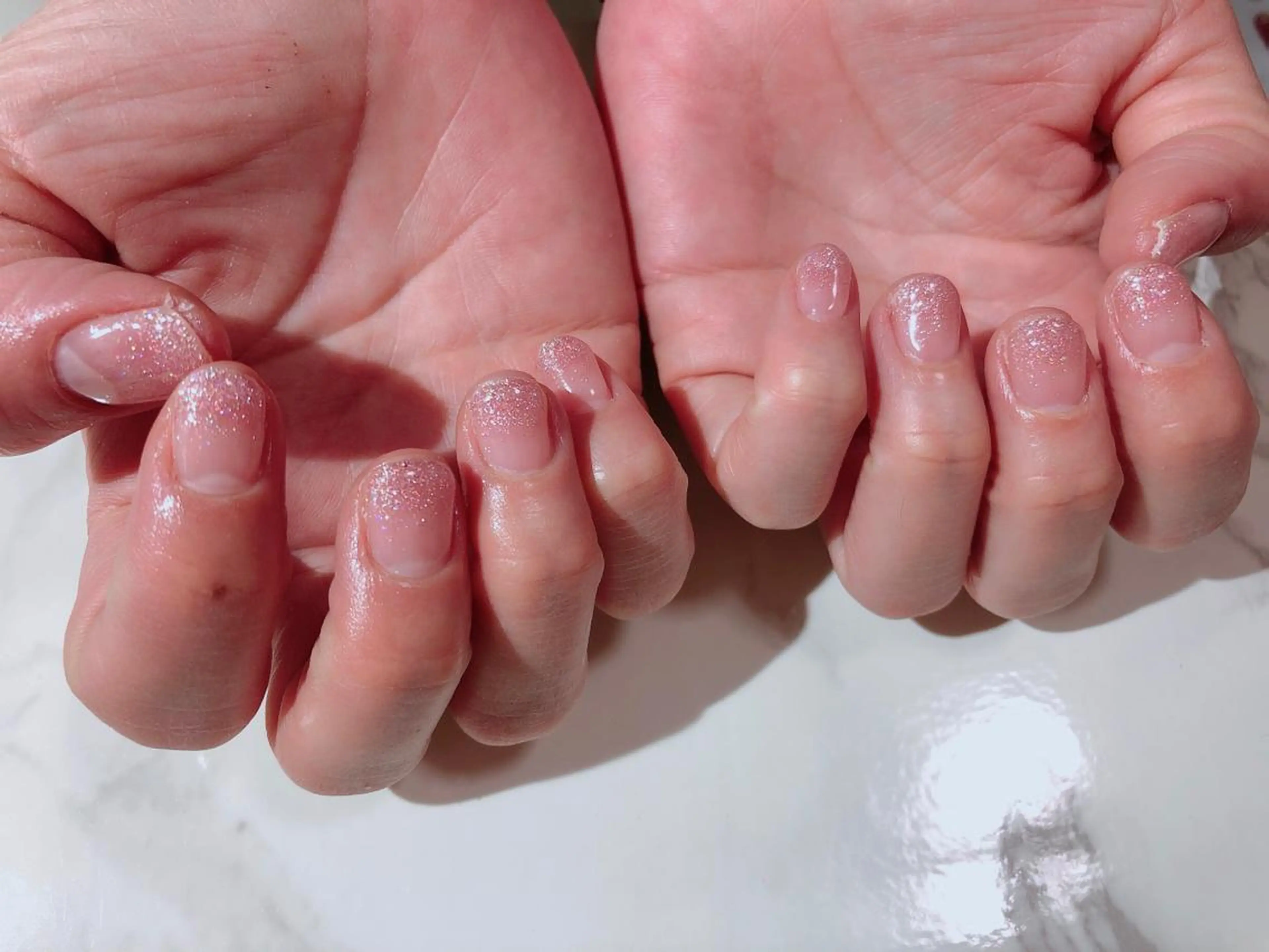 ネイル ラメ(グリッター) ラメグラデーション Regaro i.sのネイルデザイン