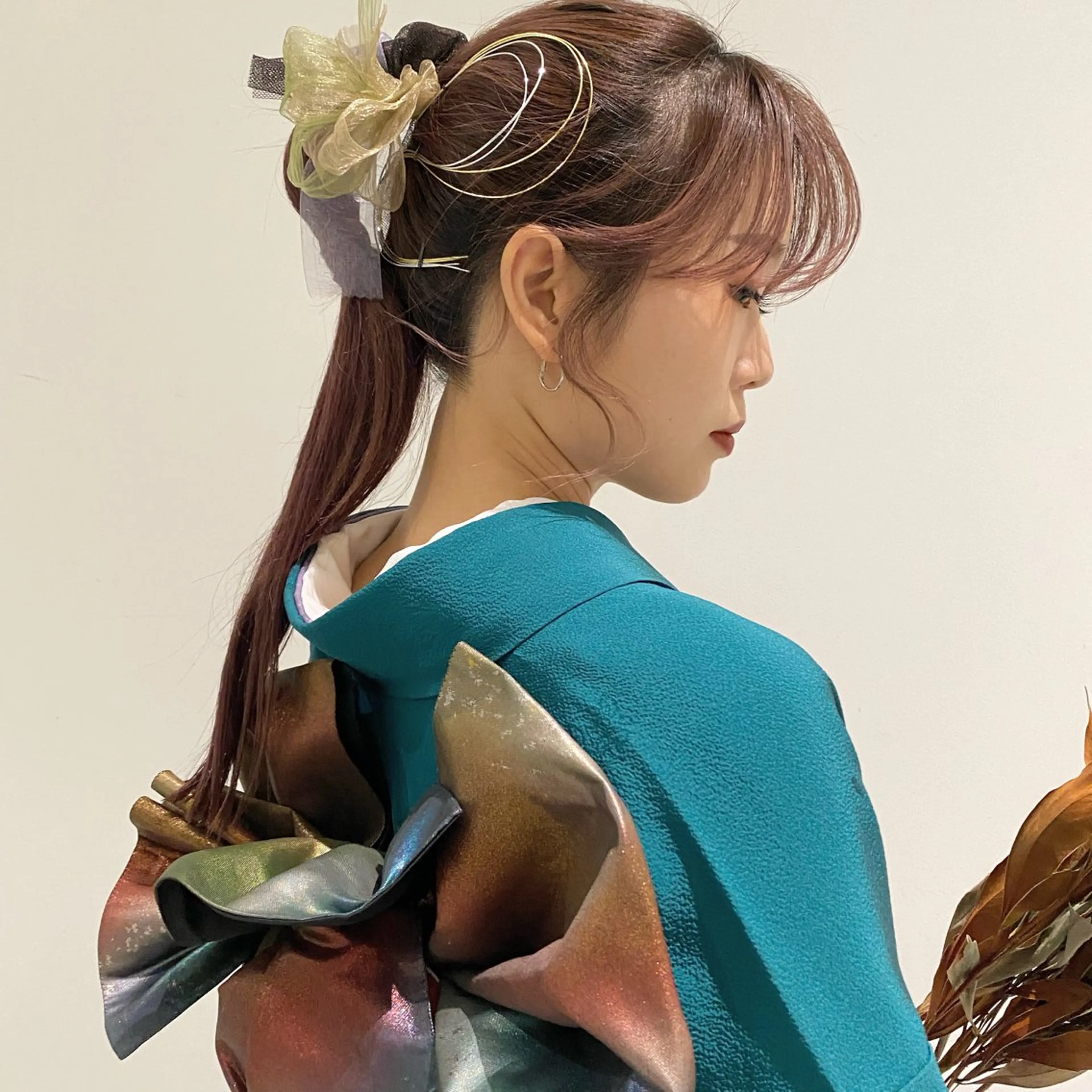 ヘアアレンジ タケモト マユナのヘアスタイル