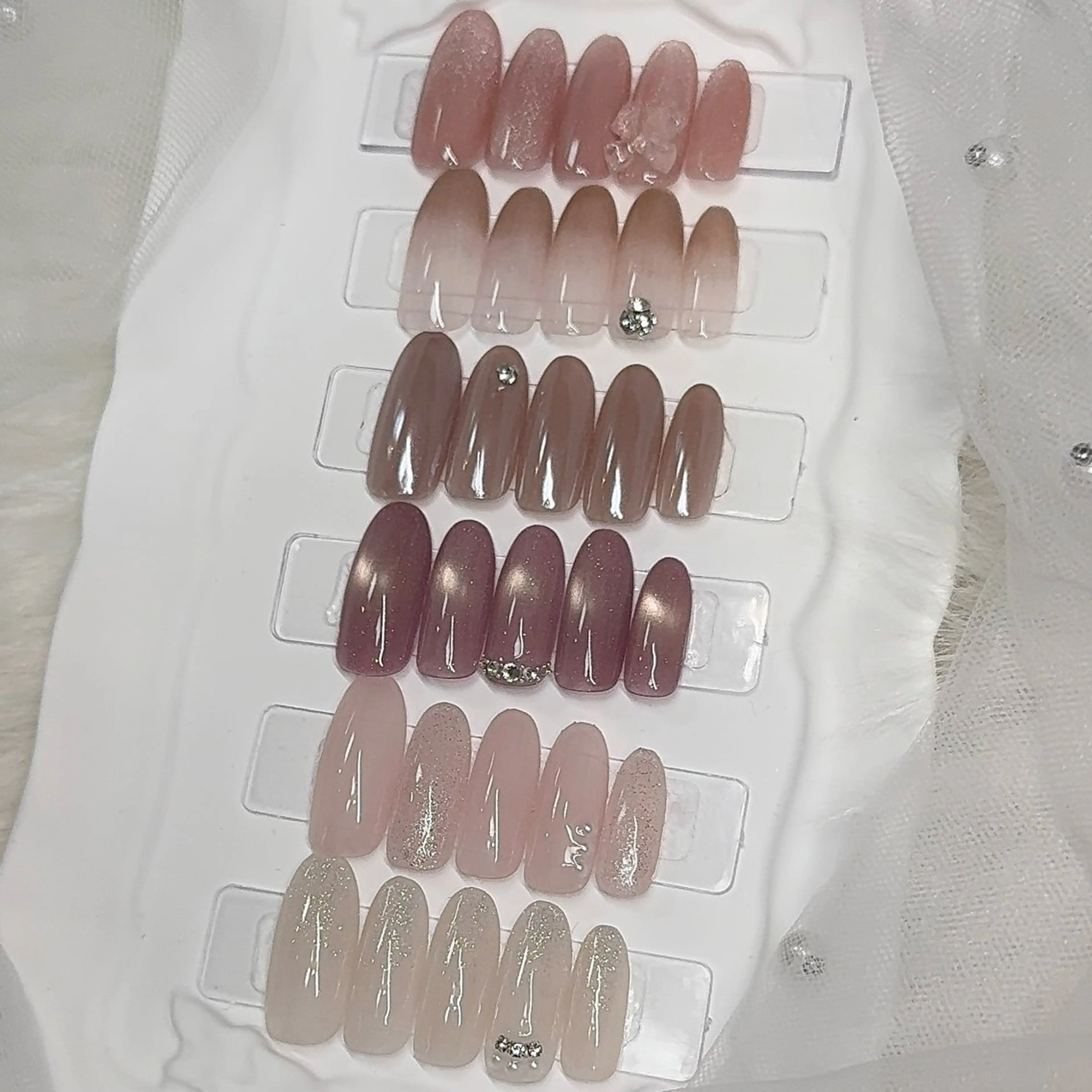 ネイル ハンドネイル ハンドケア 🎀sao🎀銀座 韓国/ワンホンネイルのネイルデザイン