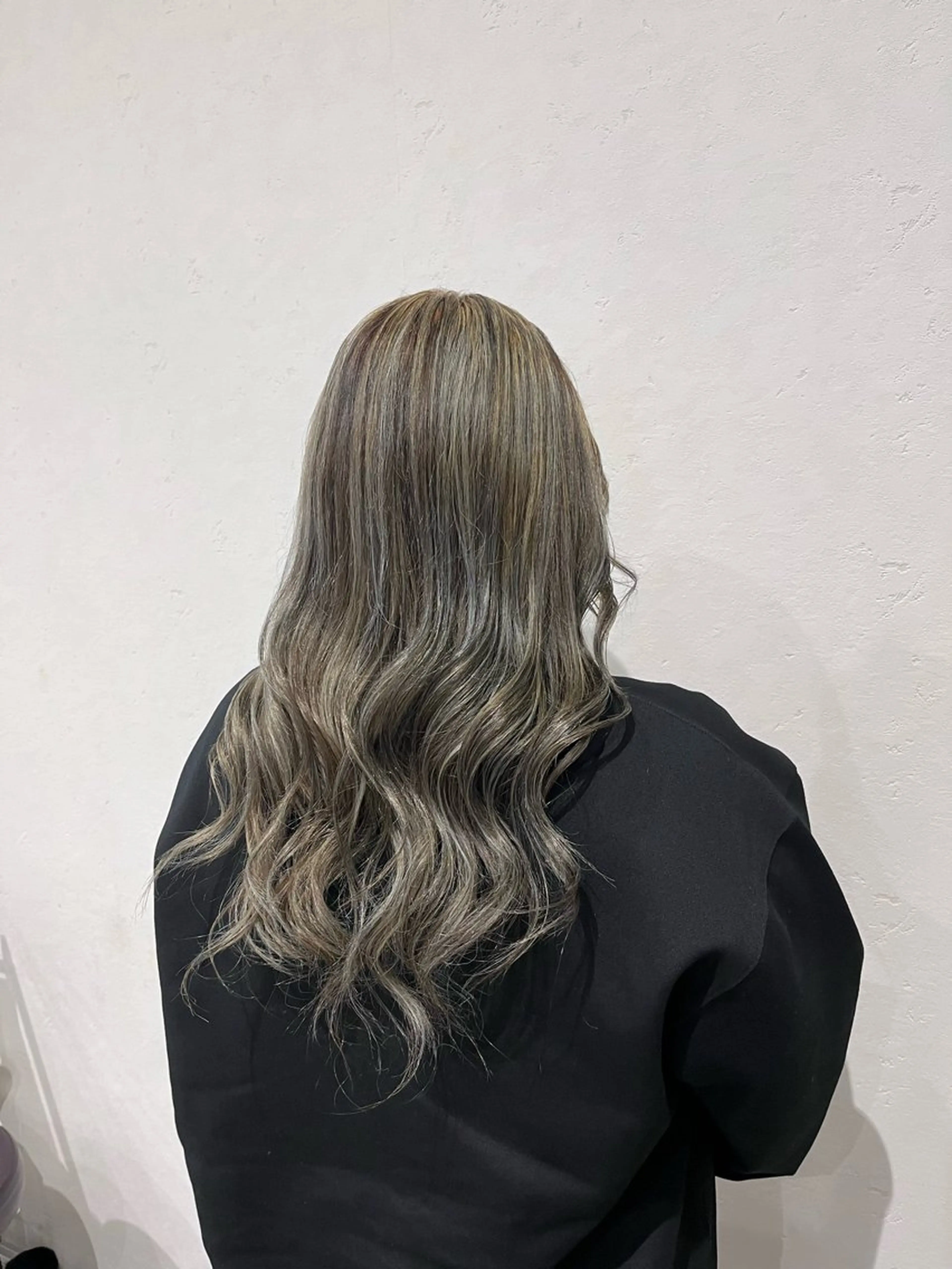 ロング 北島 遥香🫧インナ ー /ベージュカラーのヘアスタイル