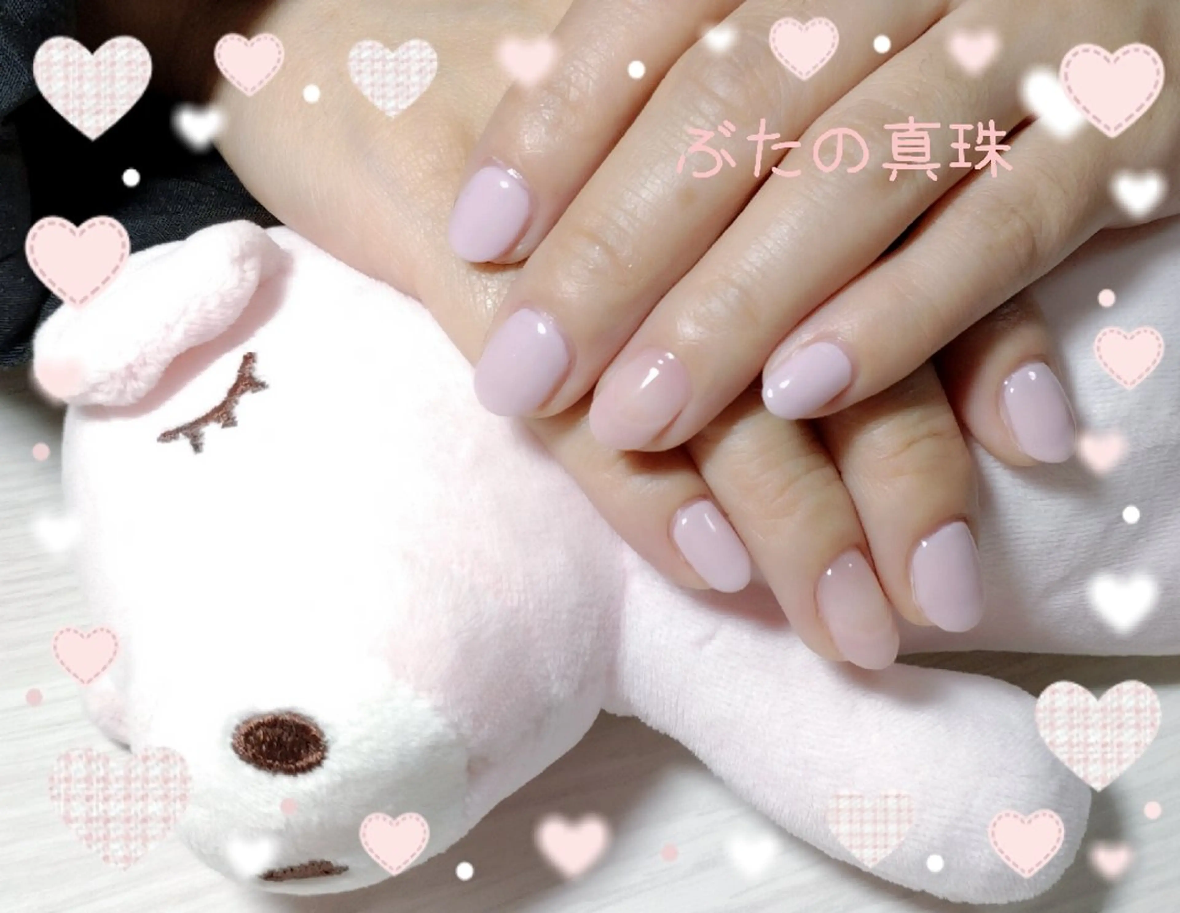 ネイル ピンク ハンドネイル 林 珠里のネイルデザイン